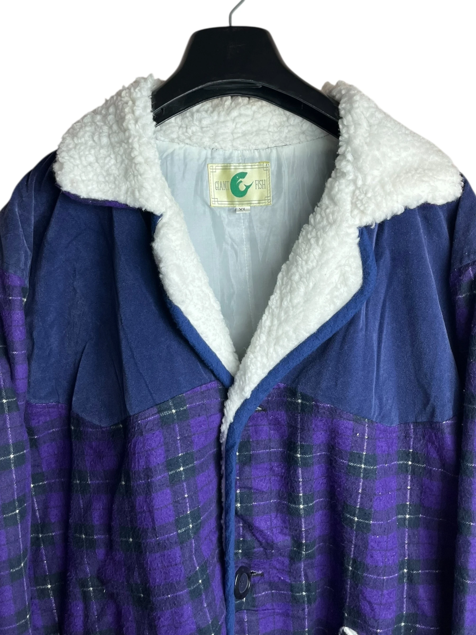 Oversize Kalın Vintage Ceket (XL)