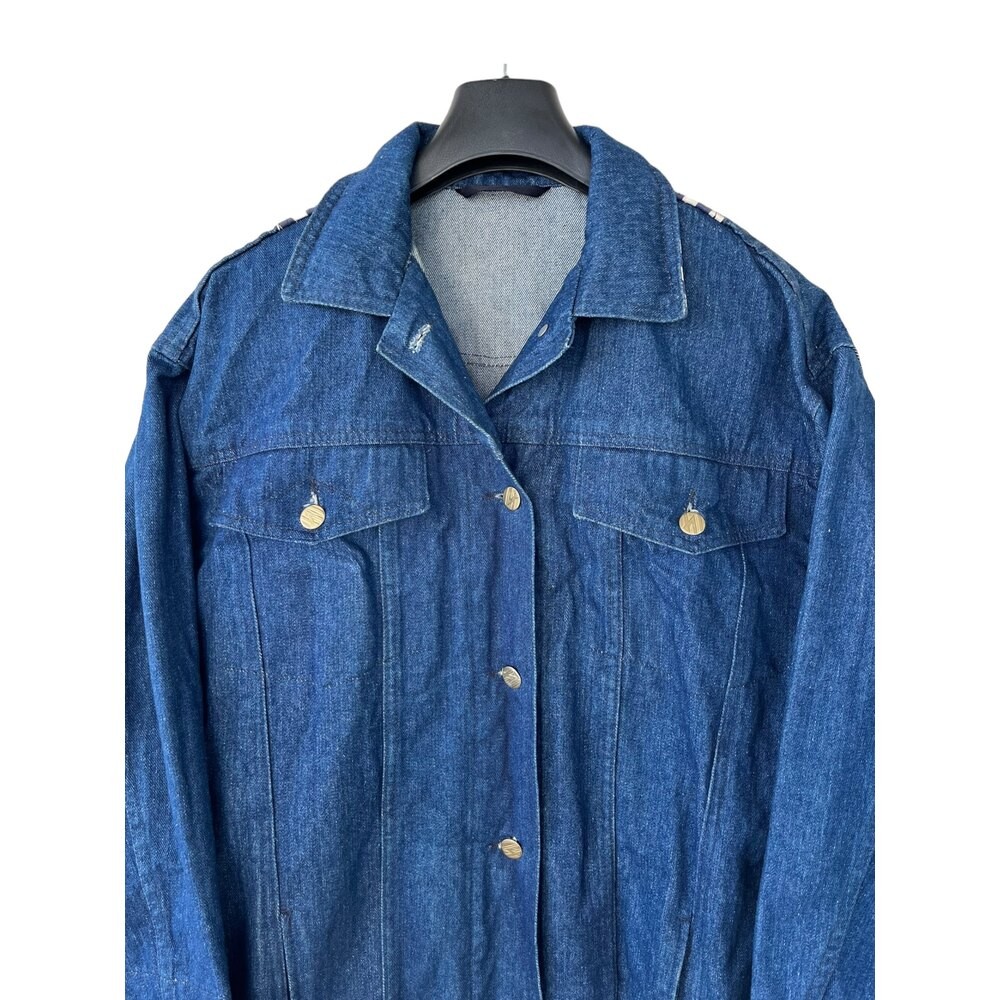 Vintage Kot Ceket (Kadın-XL)