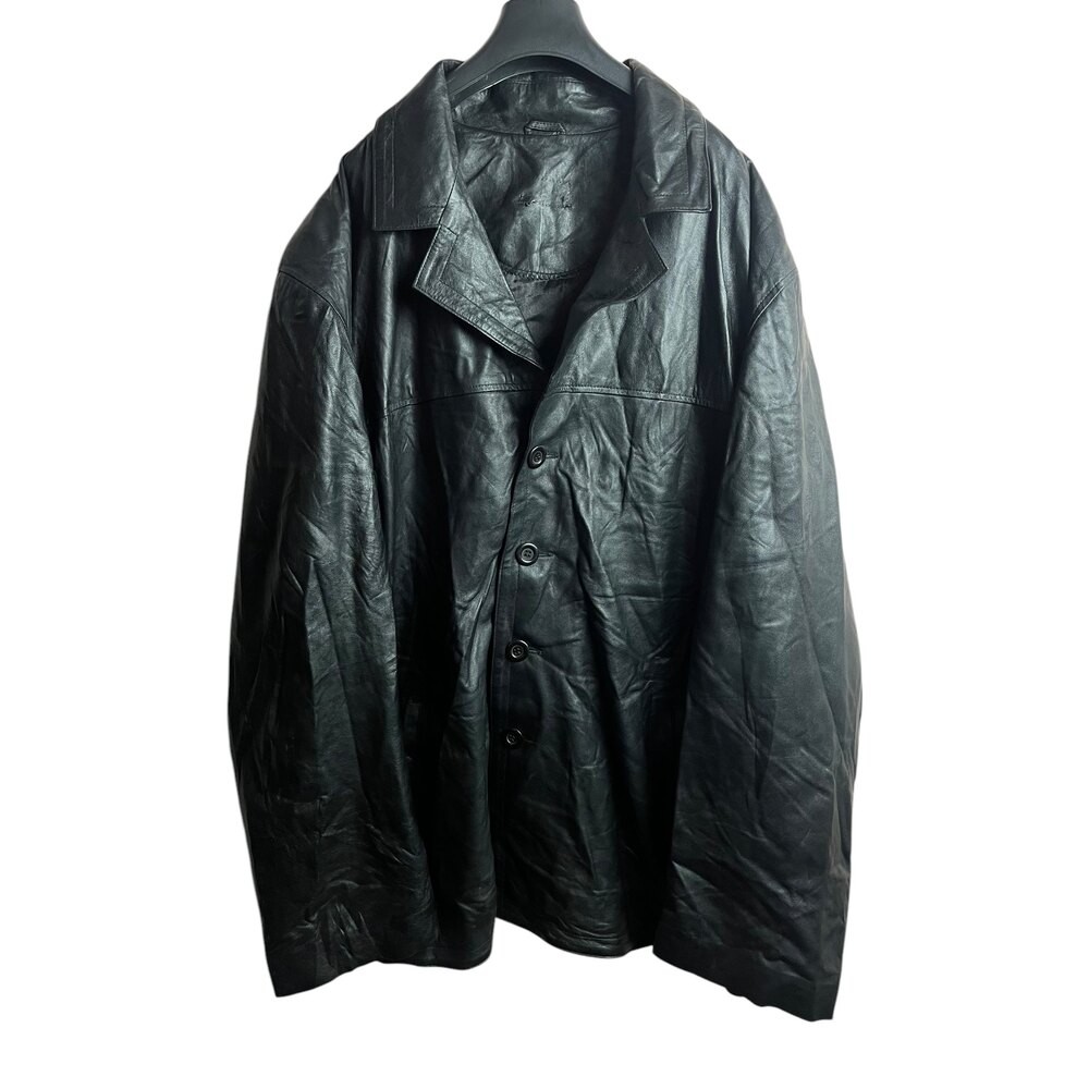 Vintage Deri Ceket (XXL)