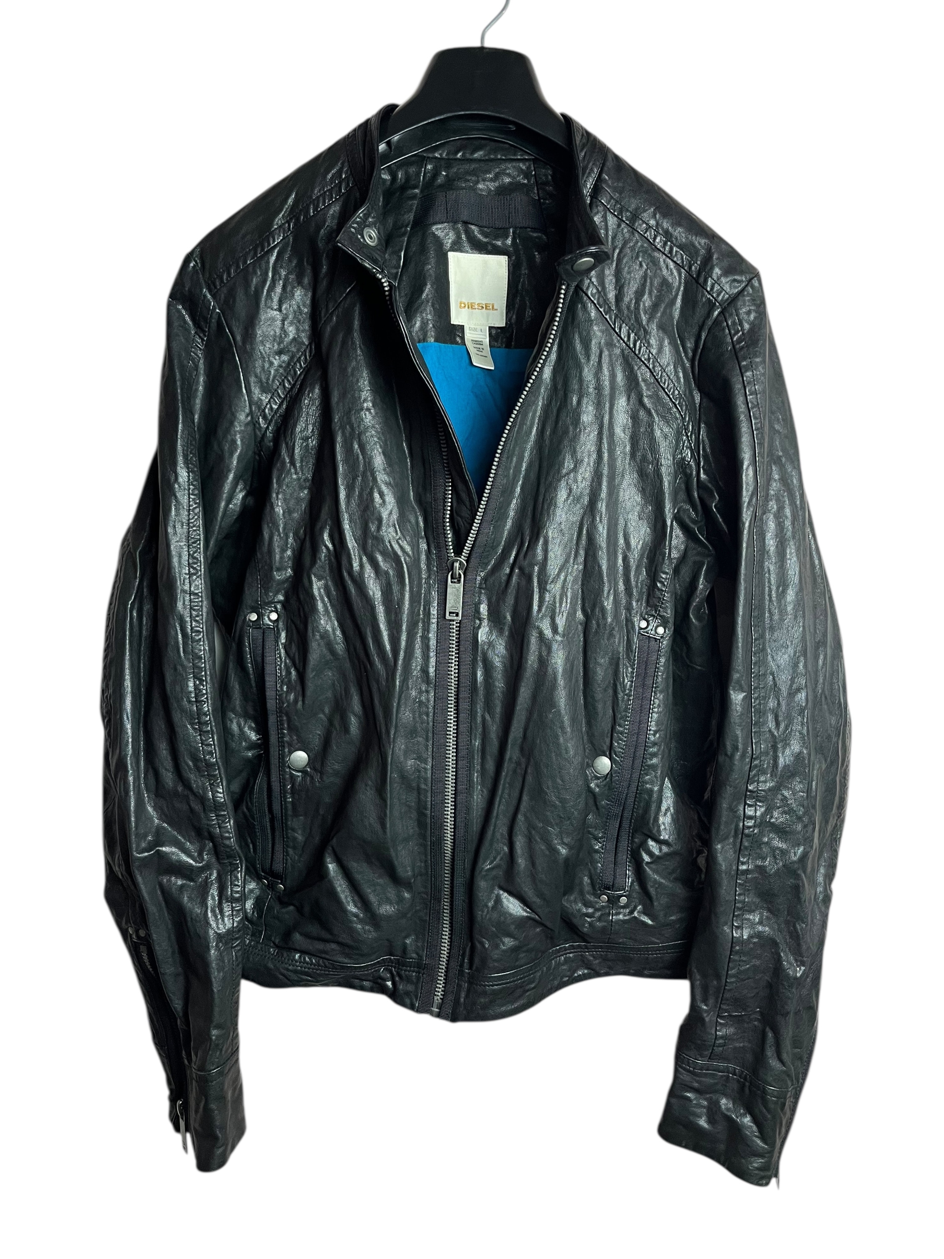 Diesel Original Vintage Deri Ceket (Kadın Large)