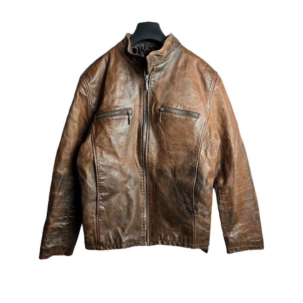 Vintage Deri Ceket (Small)