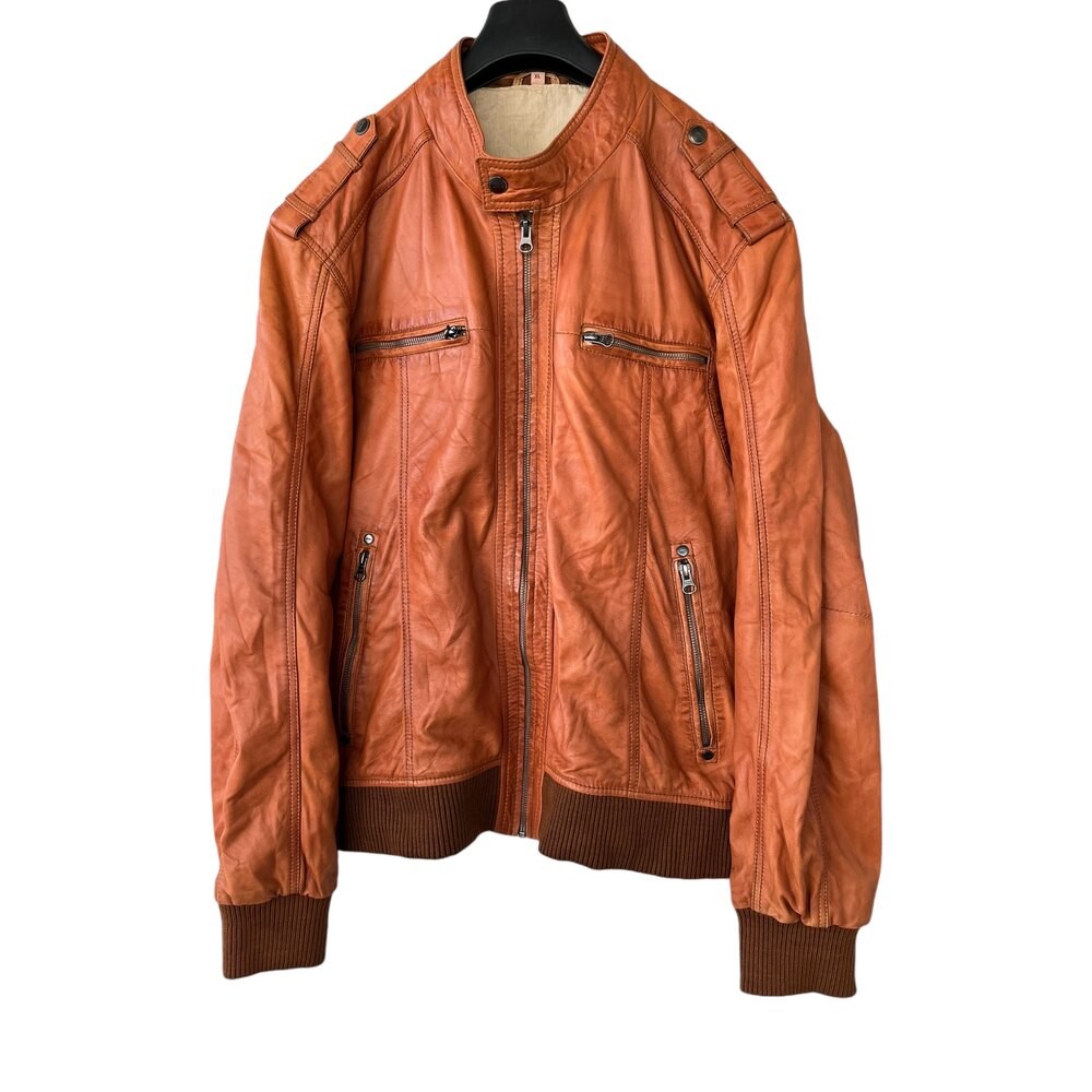 Vintage Deri Ceket (L-XL)