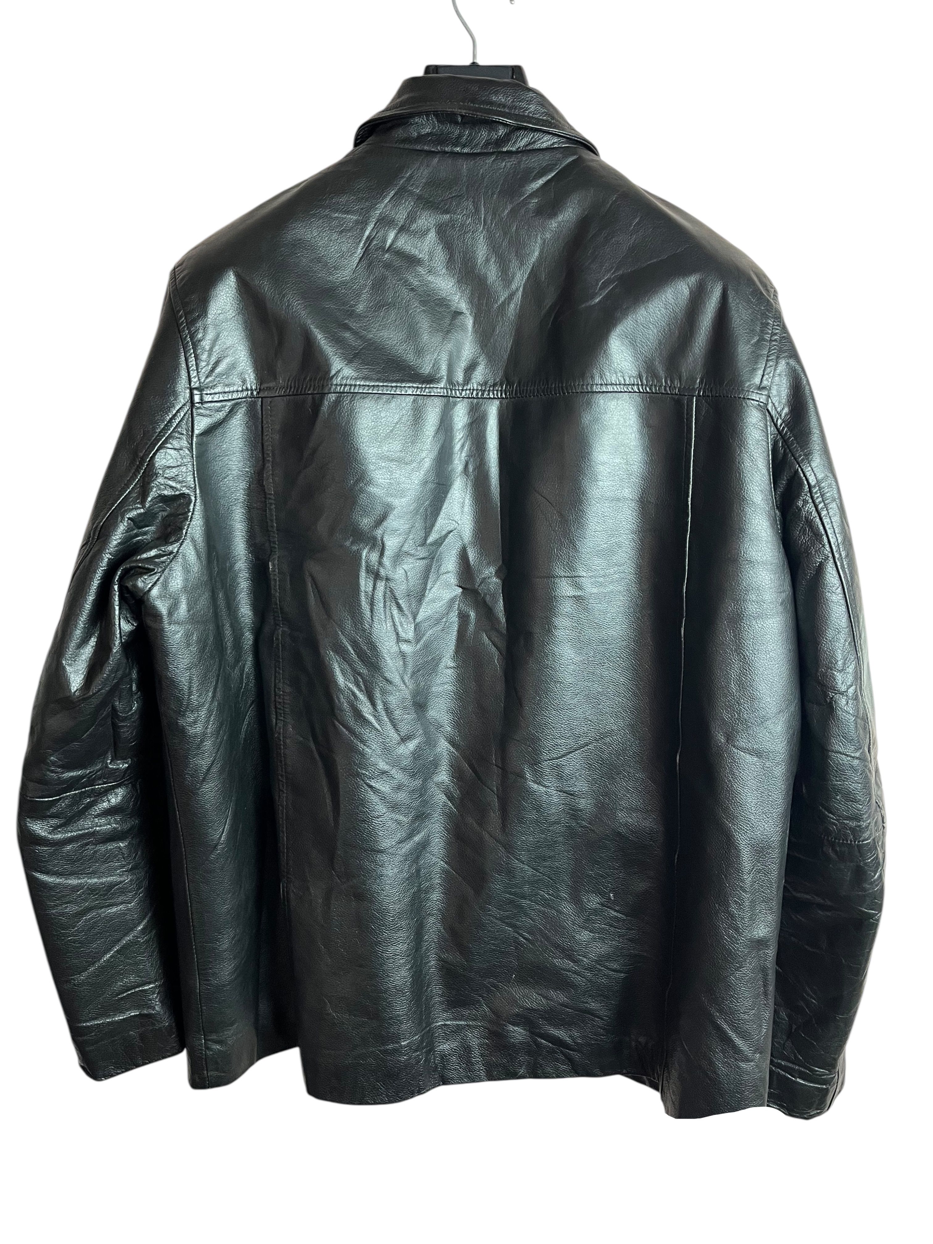 Vintage Deri Ceket (XL)