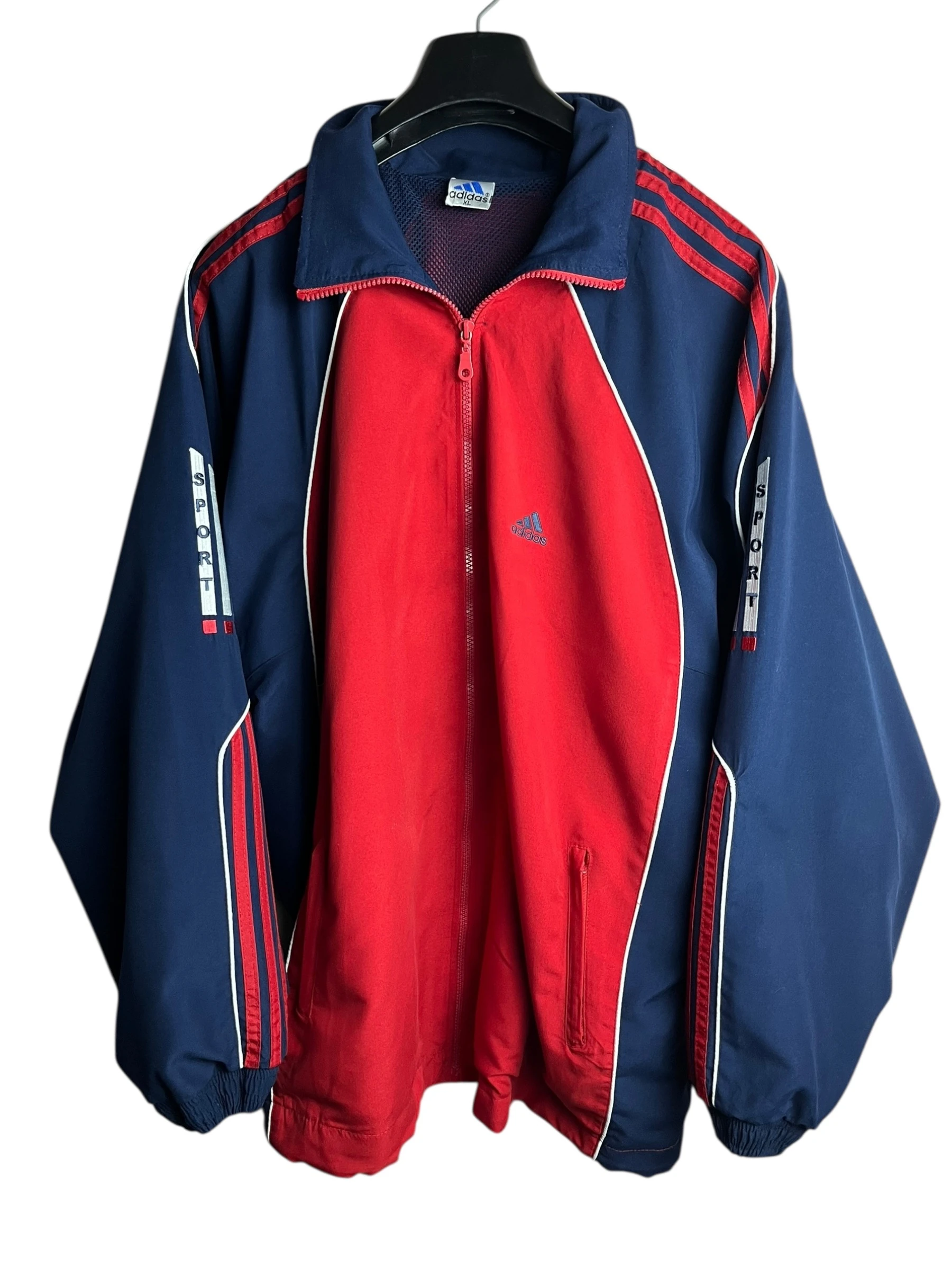 Adidas Old School Oversize Vintage Ceket (XL)