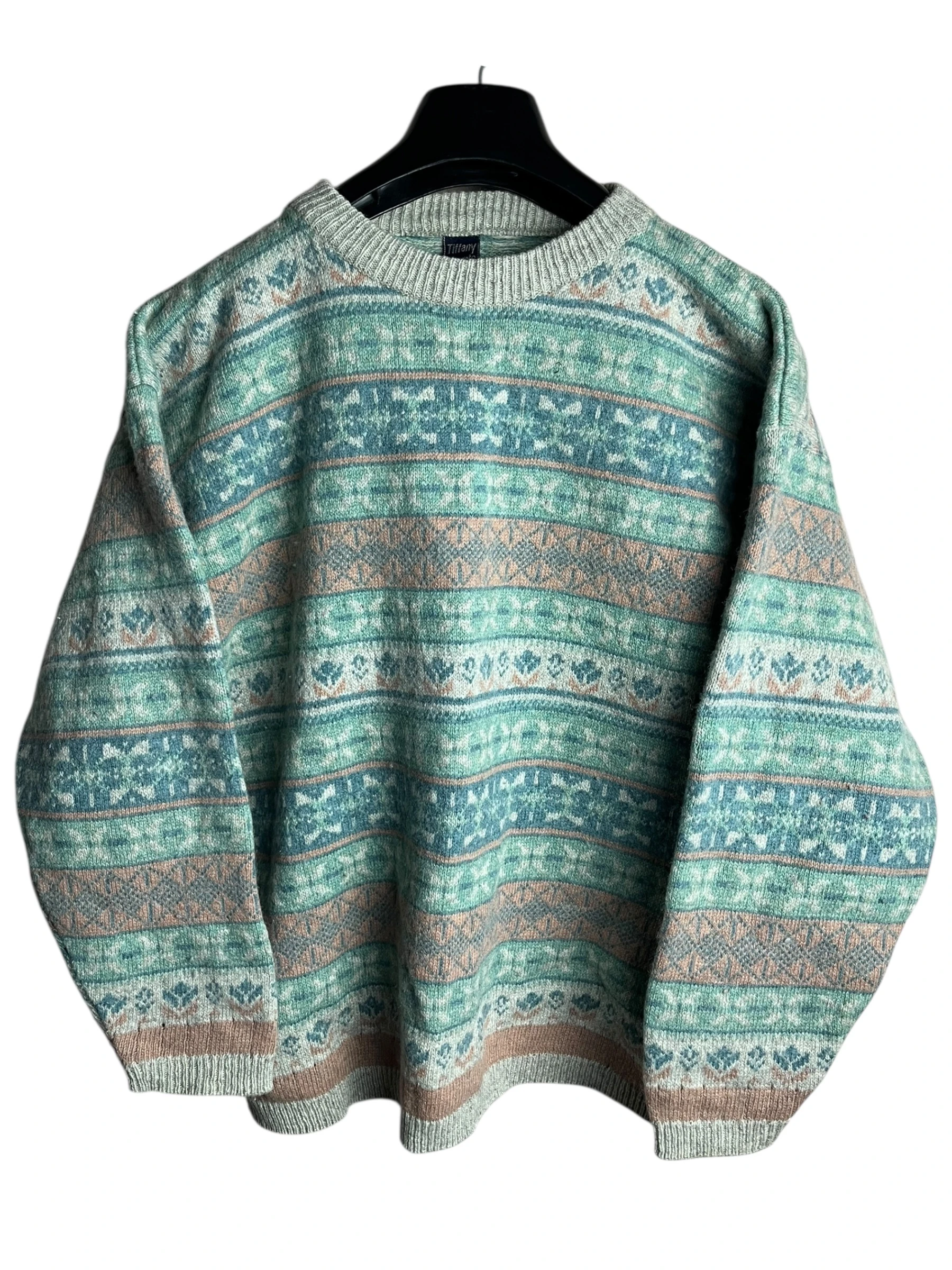 Vintage Kalın Yün Kazak (Medium)