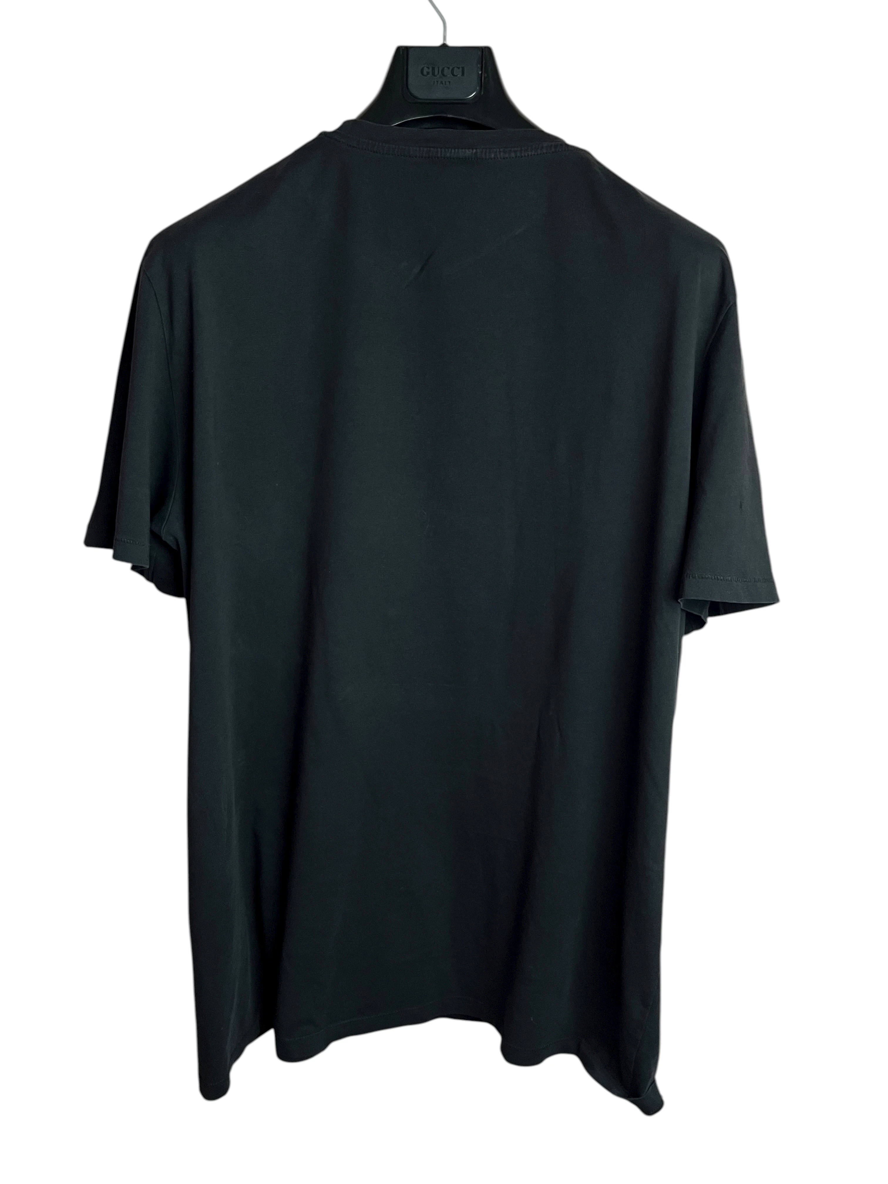 Justcavall Black Casual Tee (XXL)