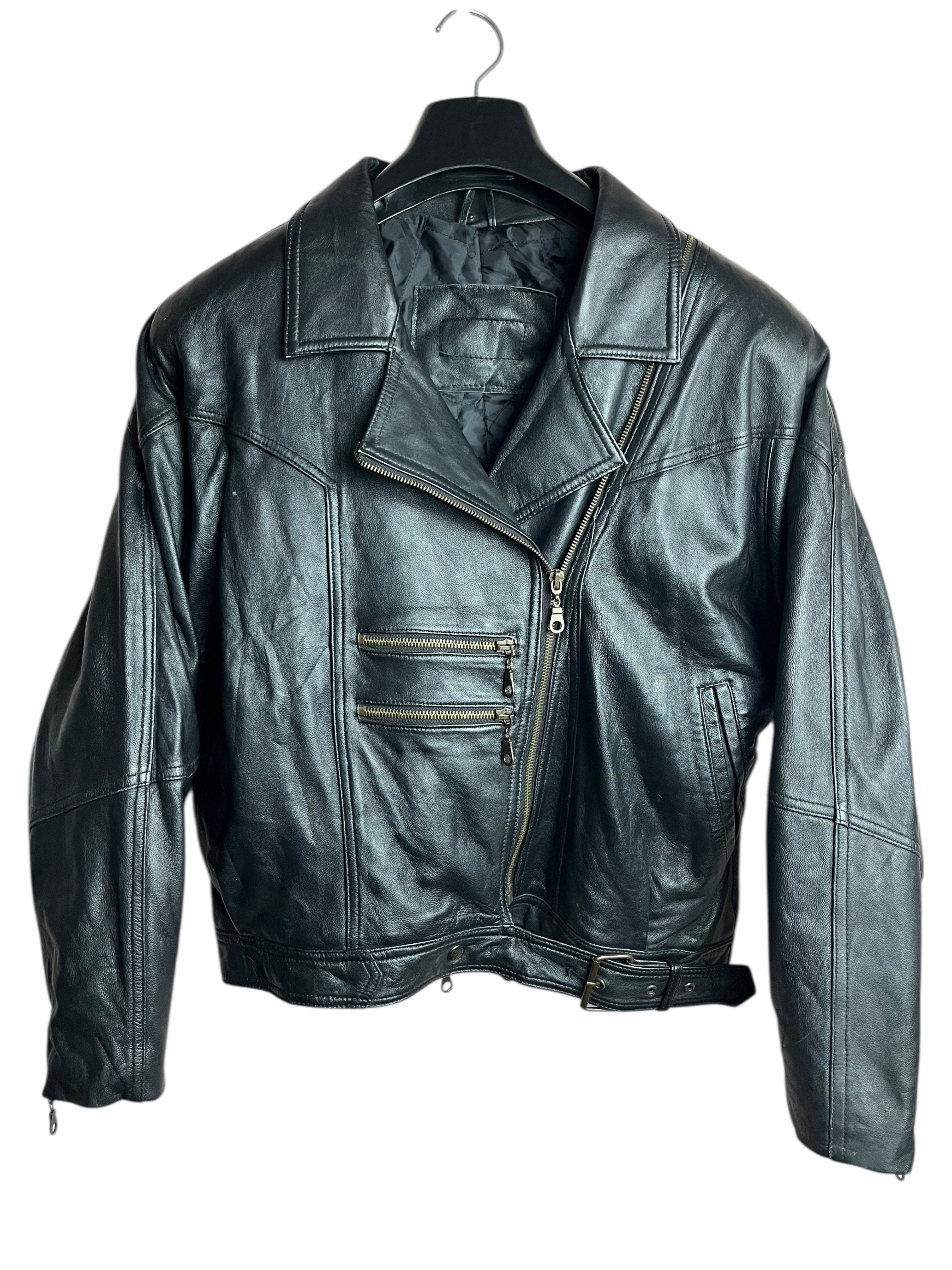Vintage Deri Ceket (Medium)
