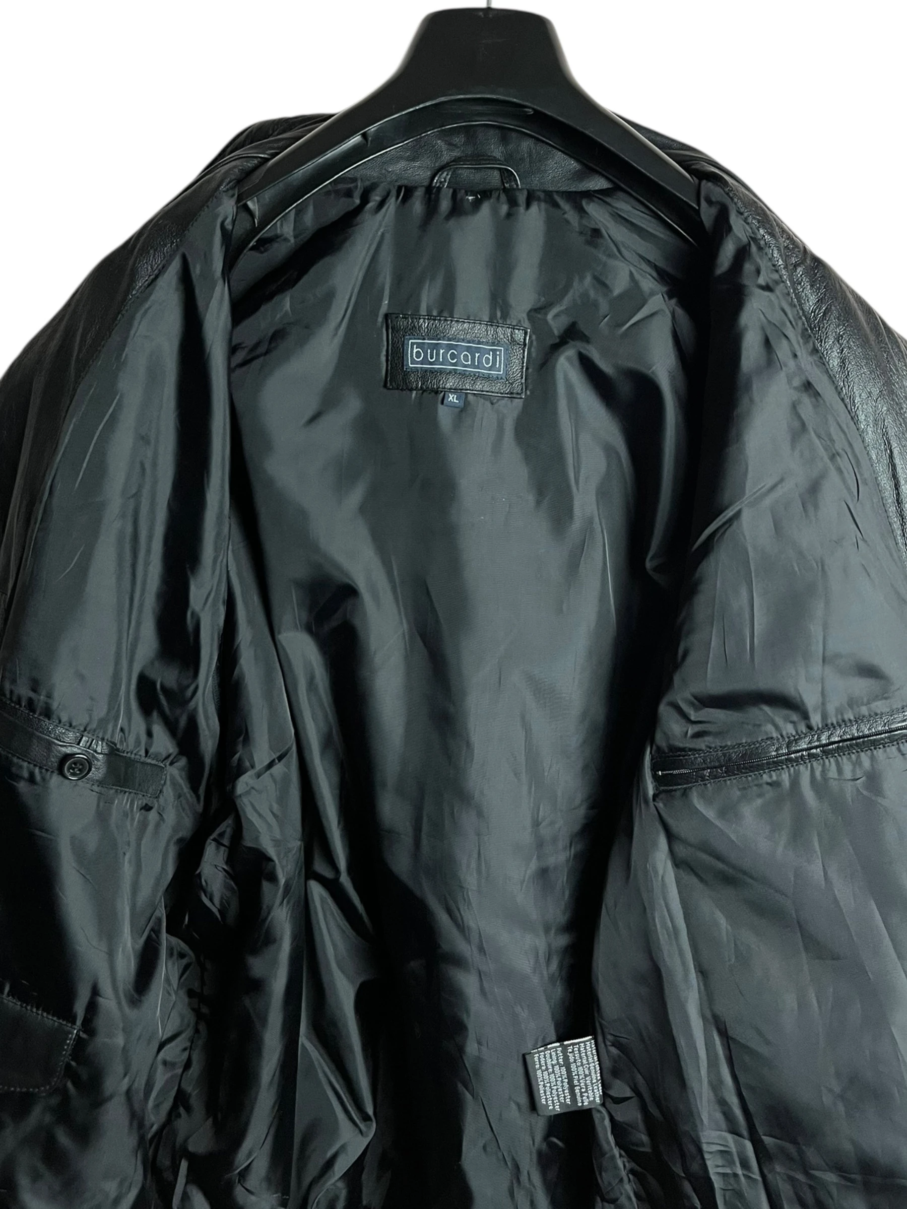 Vintage Deri Ceket (XL)