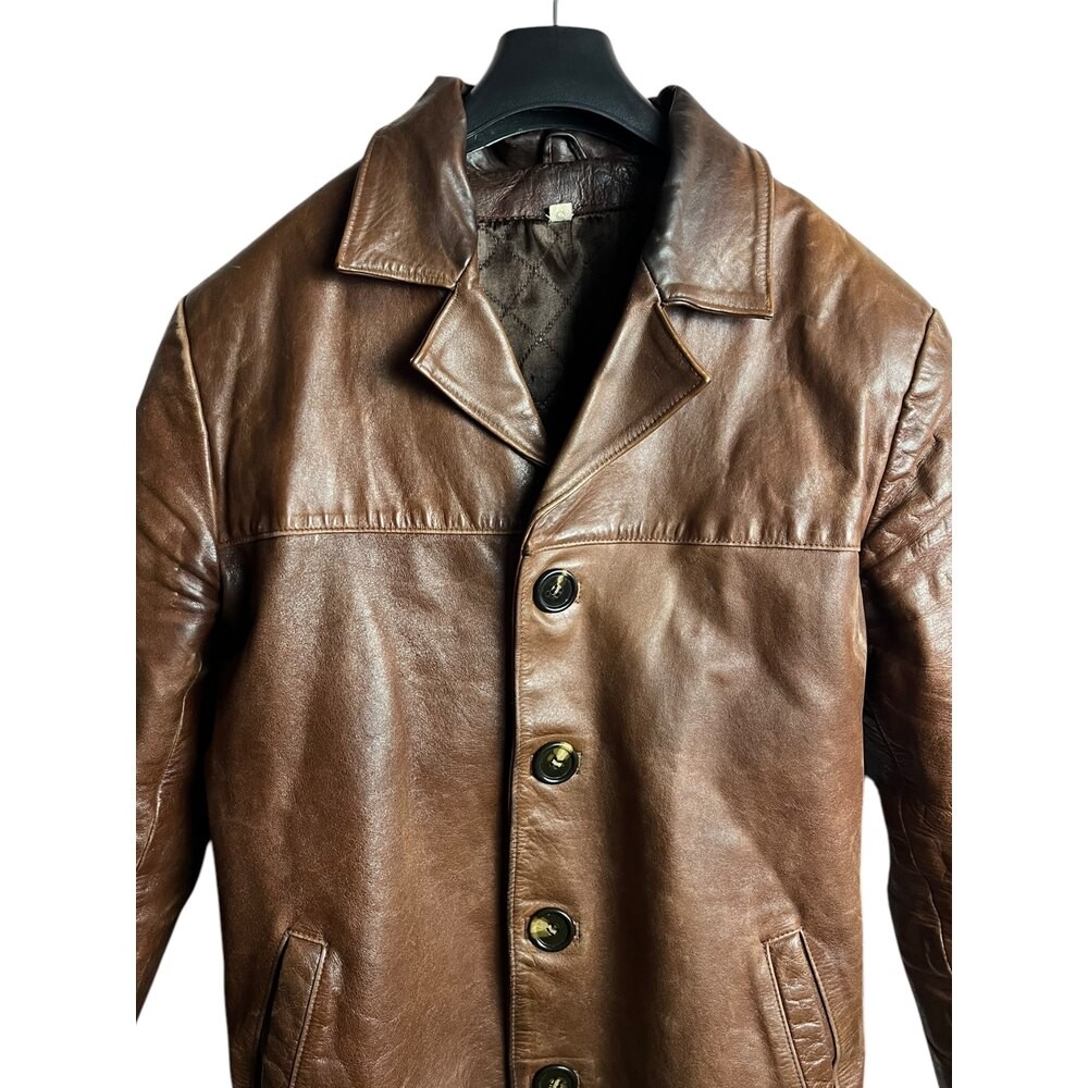 Vintage Deri Ceket (Small)