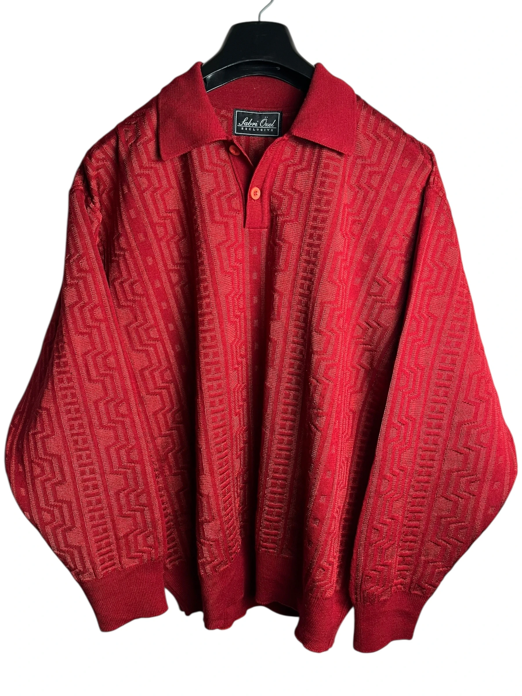 Oversize Kalın Vintage Kazak (XL)