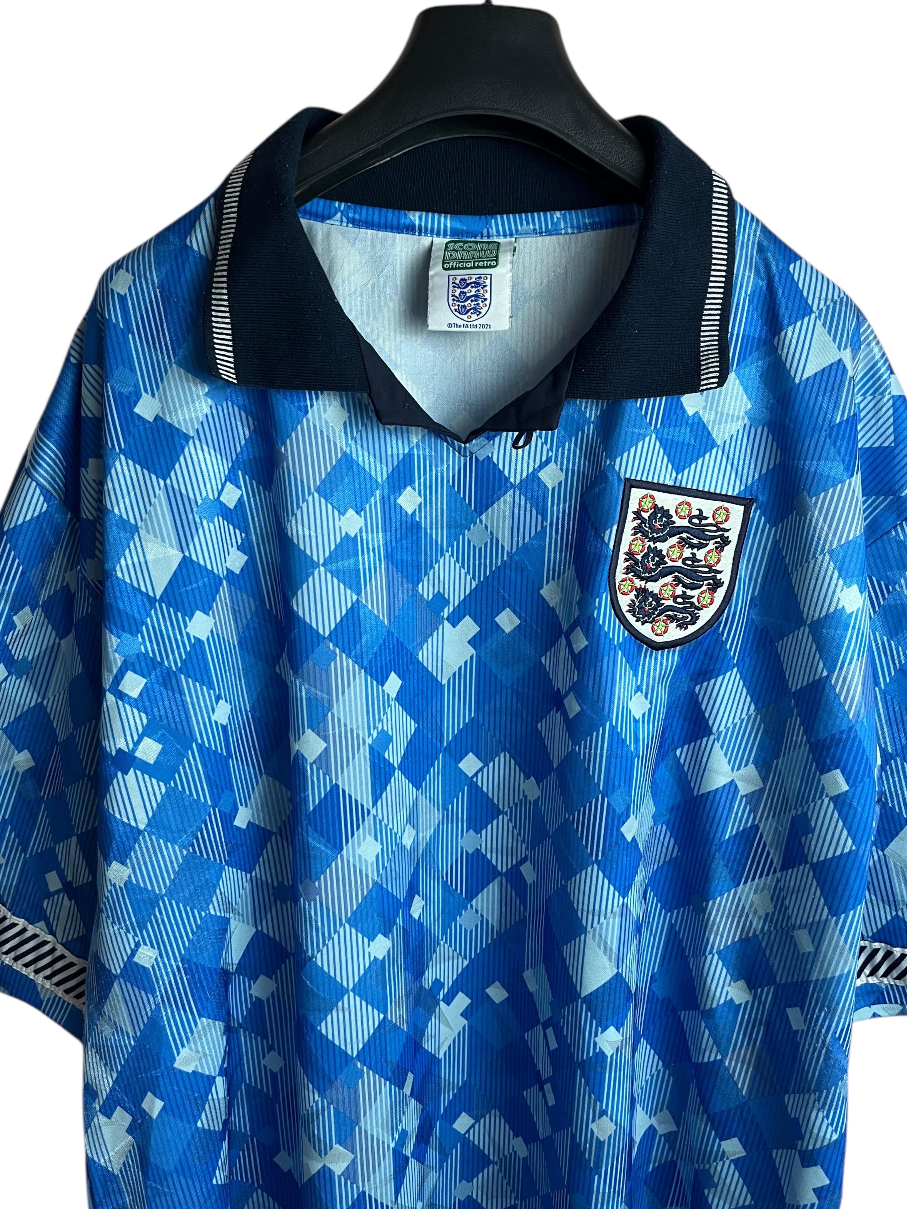 England 90/92 Retro Jersey (XL)