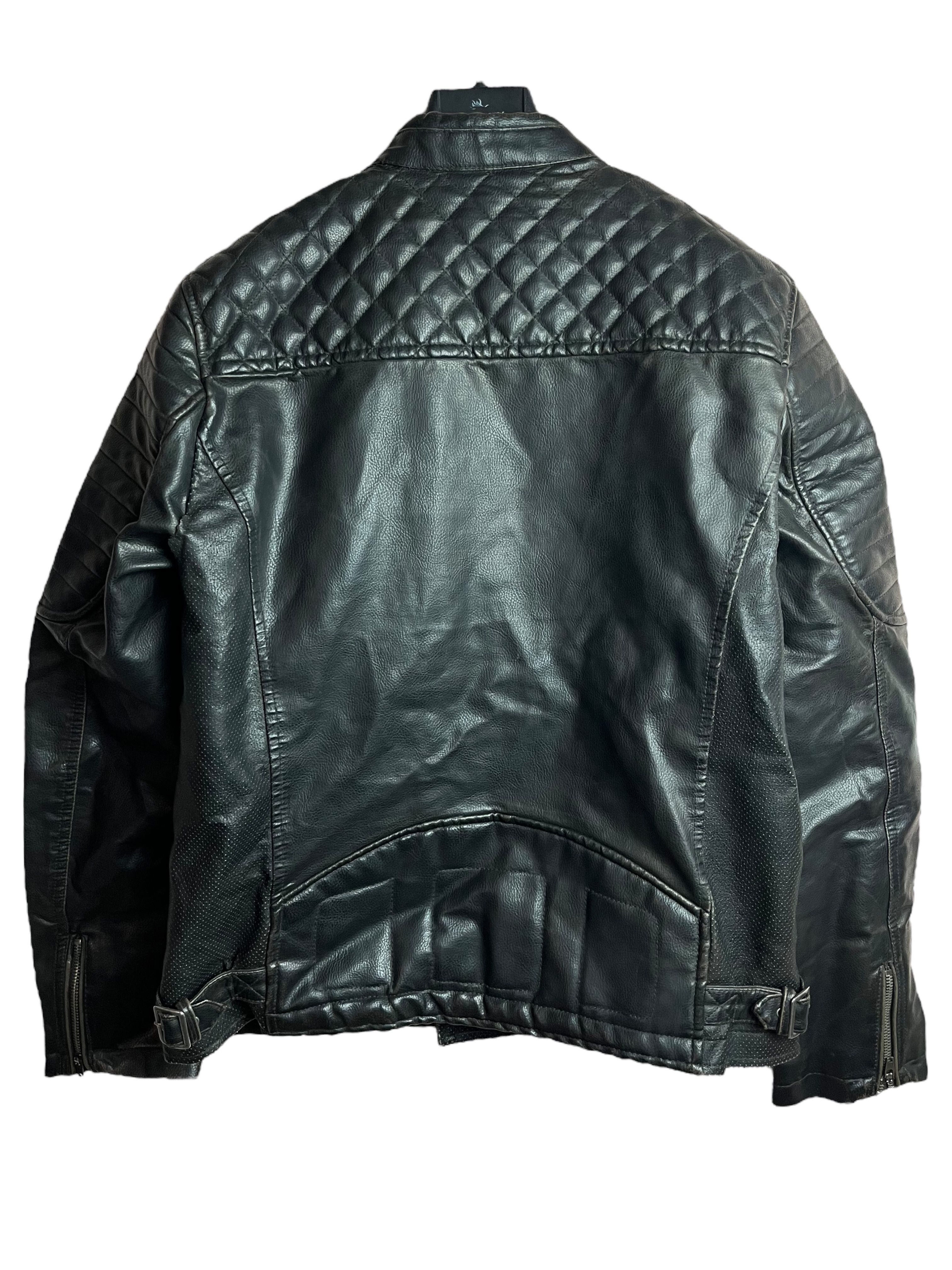 Koton Original Biker Hakiki Deri Ceket (Small)