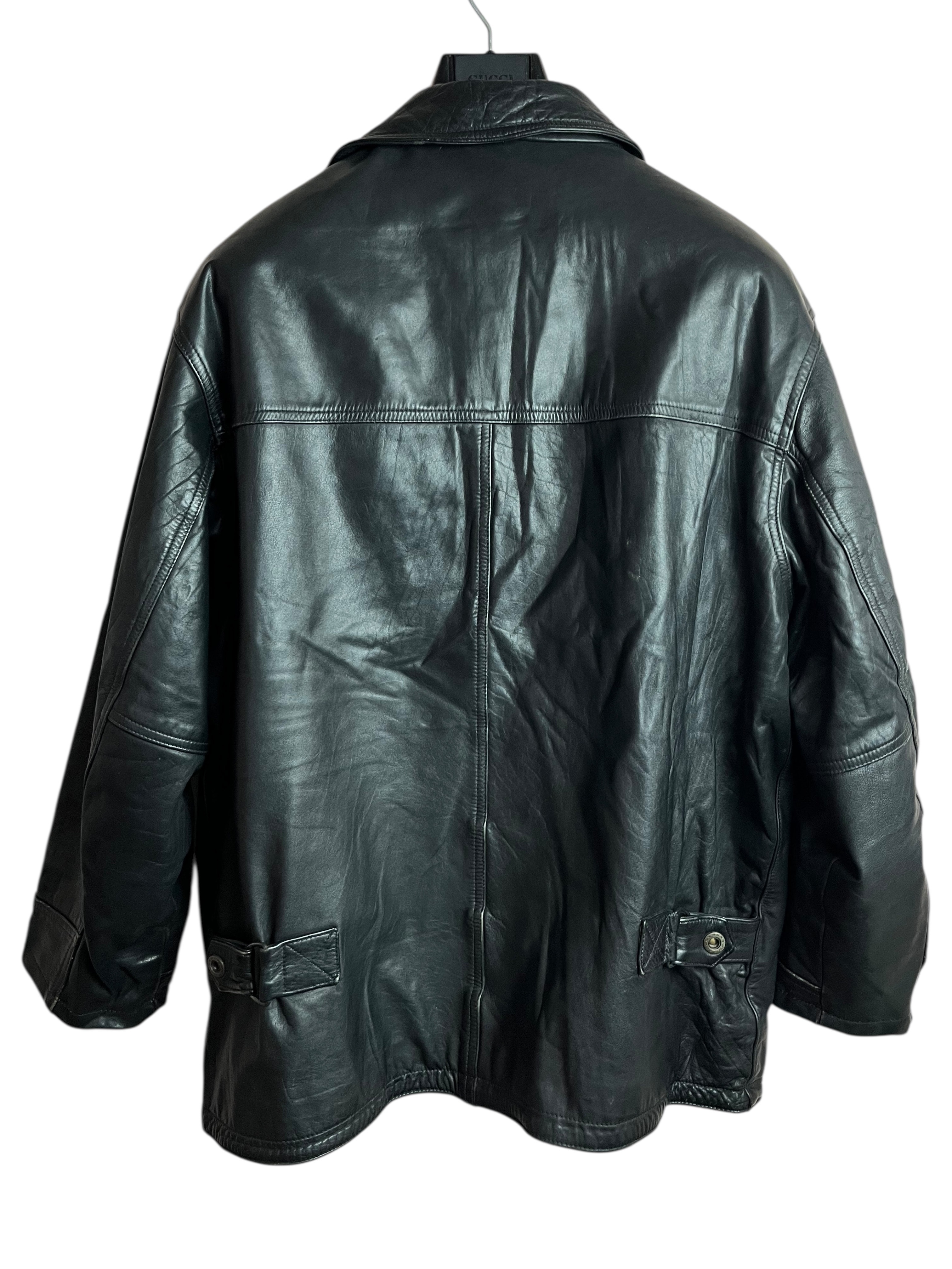 Vintage Deri Ceket (M-L)