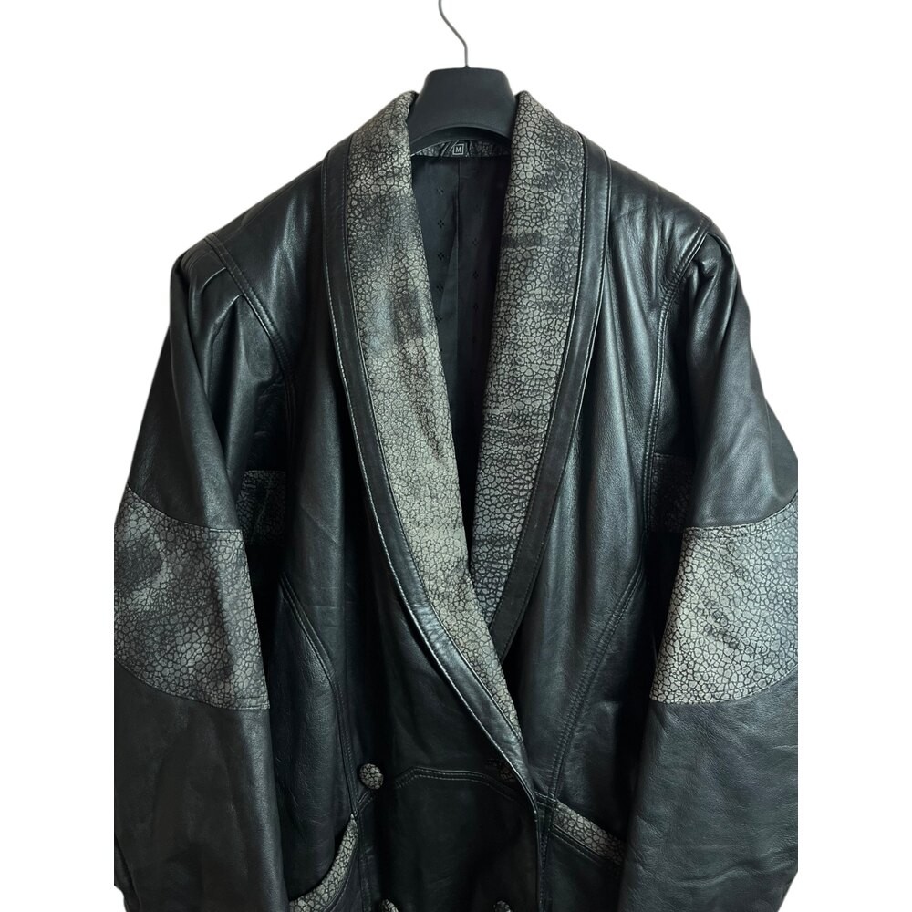 Vintage Deri Ceket (Medium)