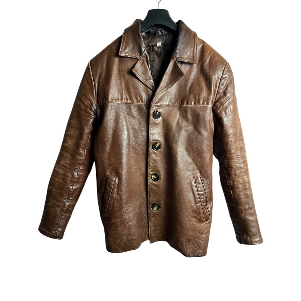 Vintage Deri Ceket (Small)