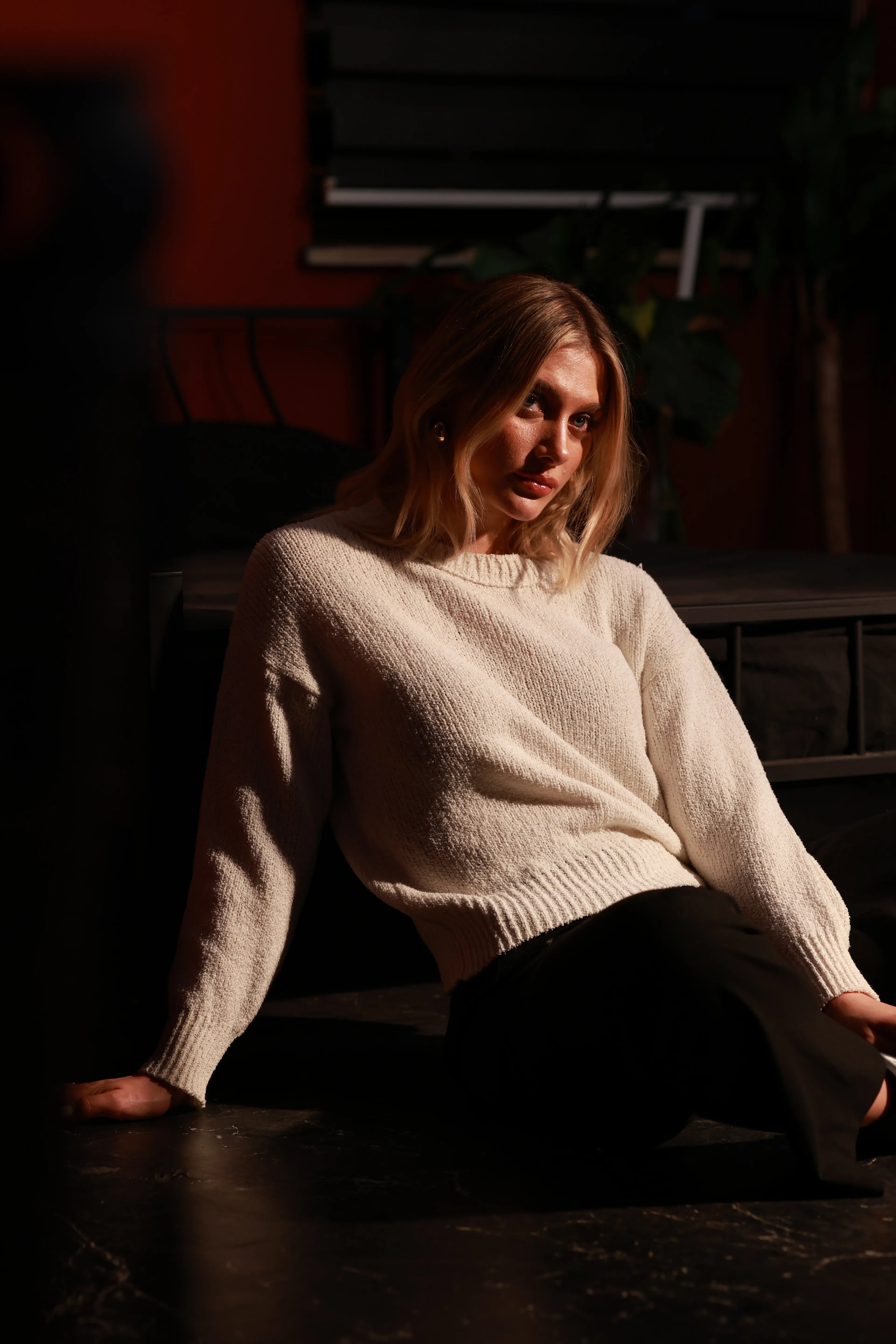 BİSİKLET YAKA KAZAK