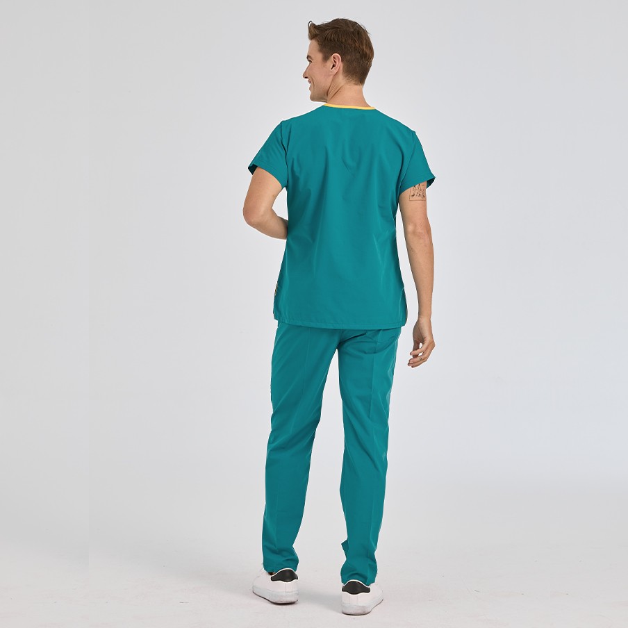Benetton Yeşili Dr Greys Terikoton Takım (İnce Kumaş)