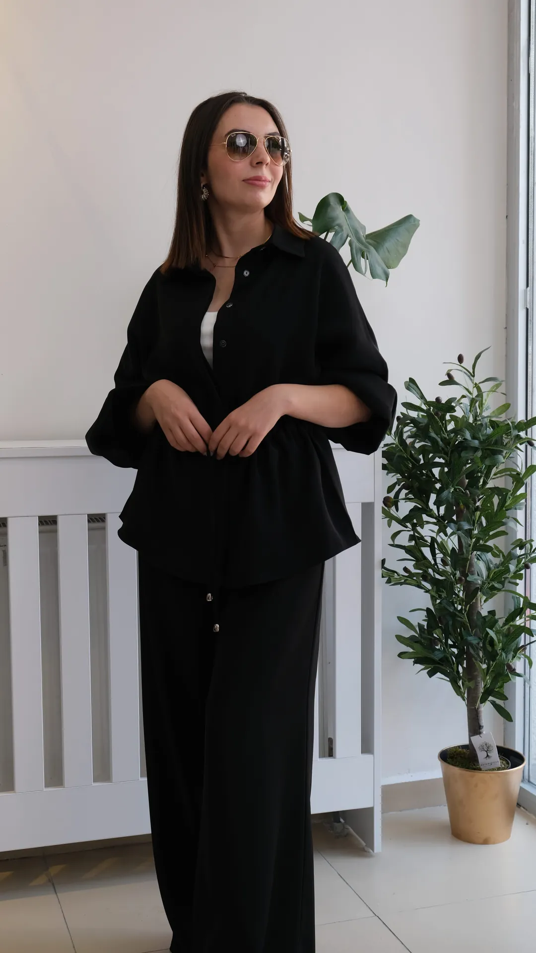 Bel Tuneli Takım - Siyah