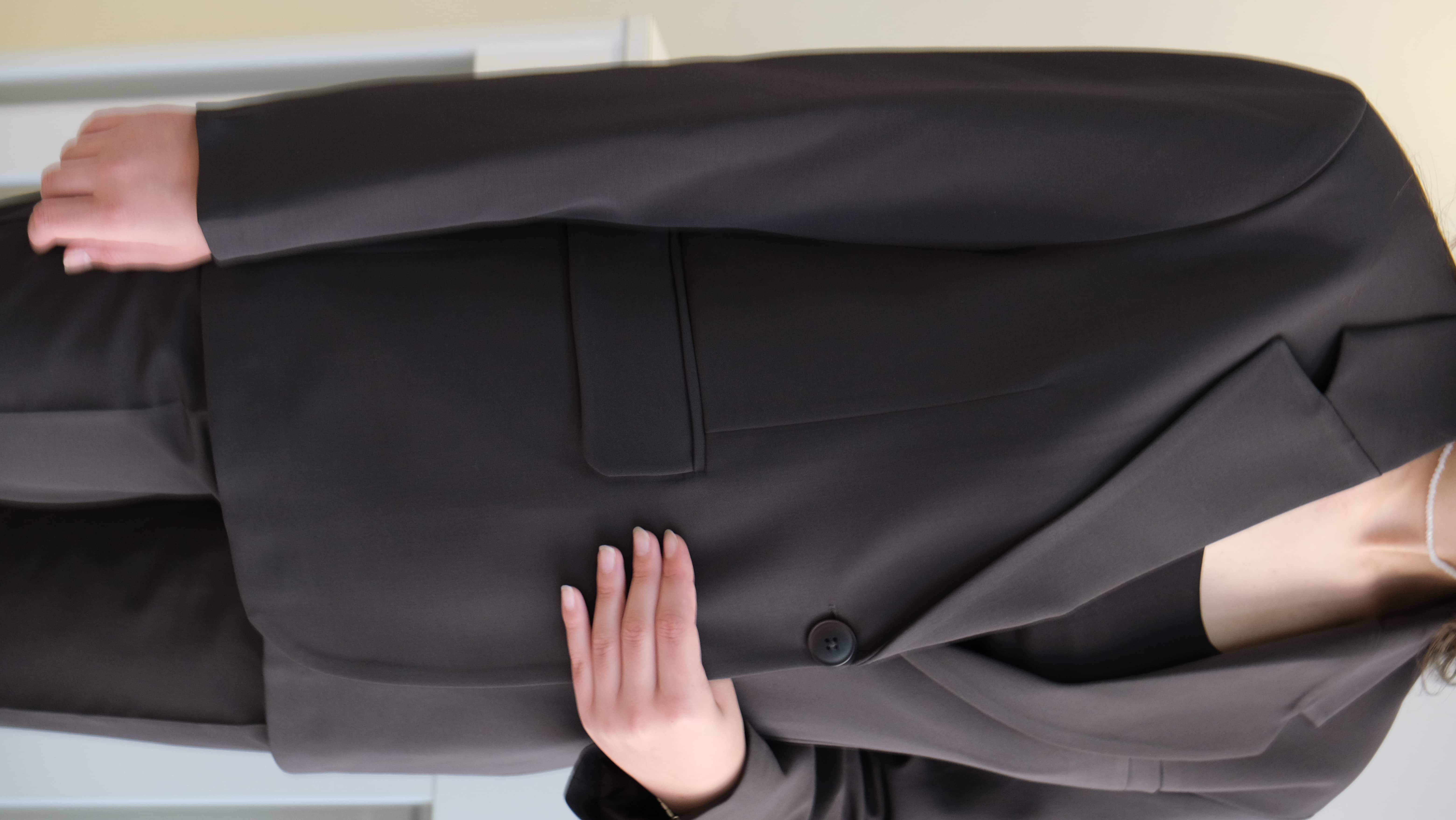 Oversays Ön Düğmeli Blazer 