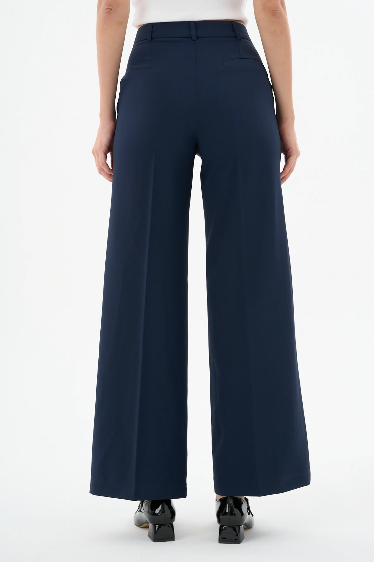 Düz Paça Pantolon Lacivert