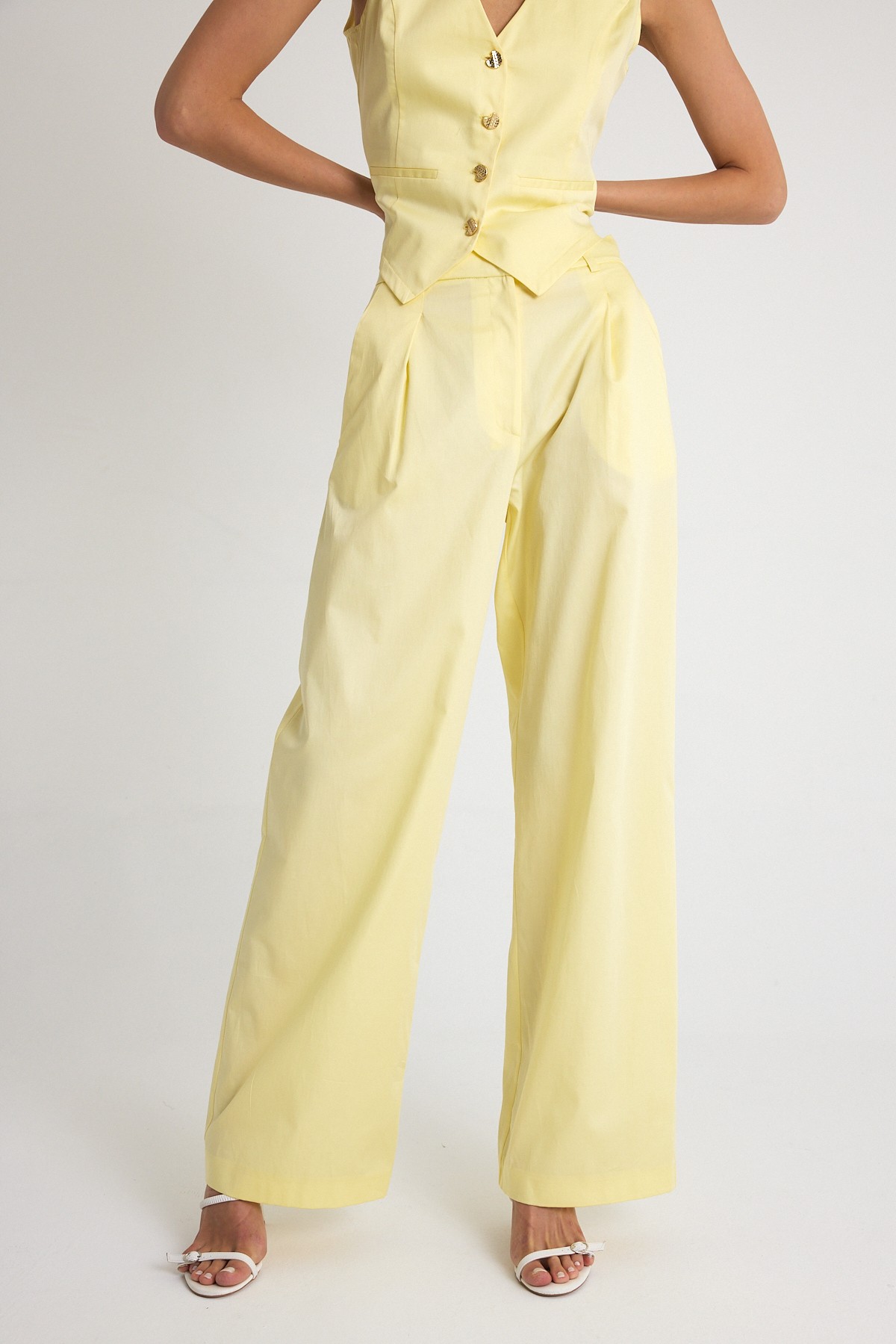 Poplin Pamuklu Pantolon