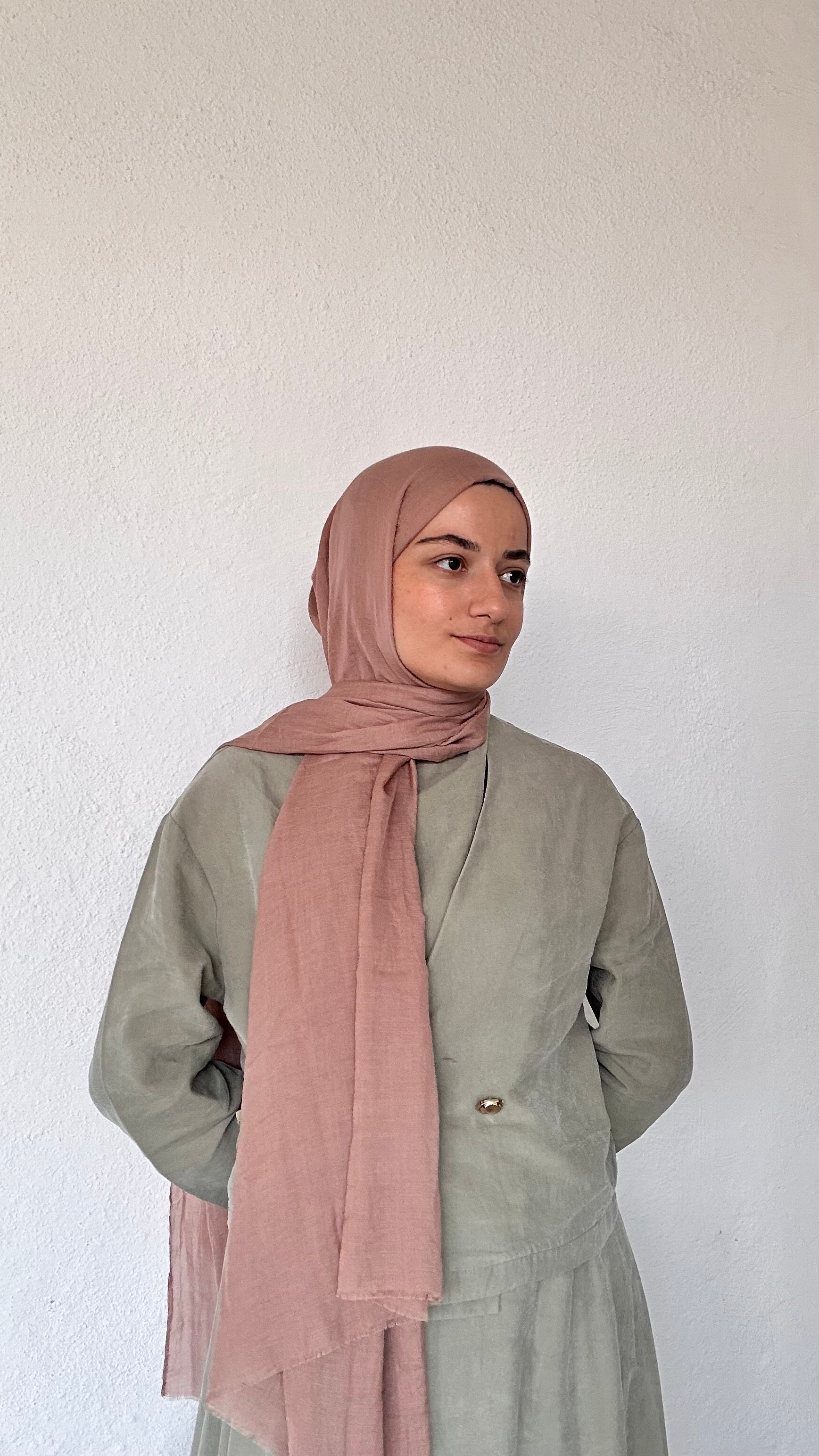 Aira Comfort Şal - Soft Gülkurusu