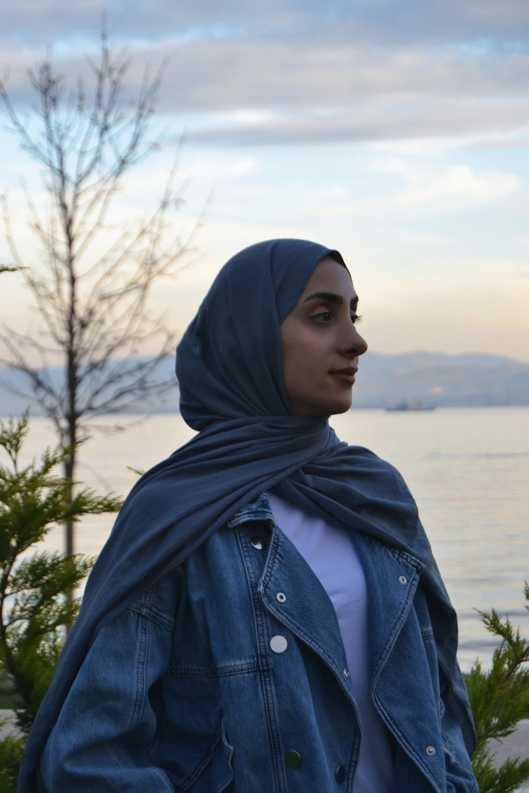 Nue Organic Pamuk Şal - Gri