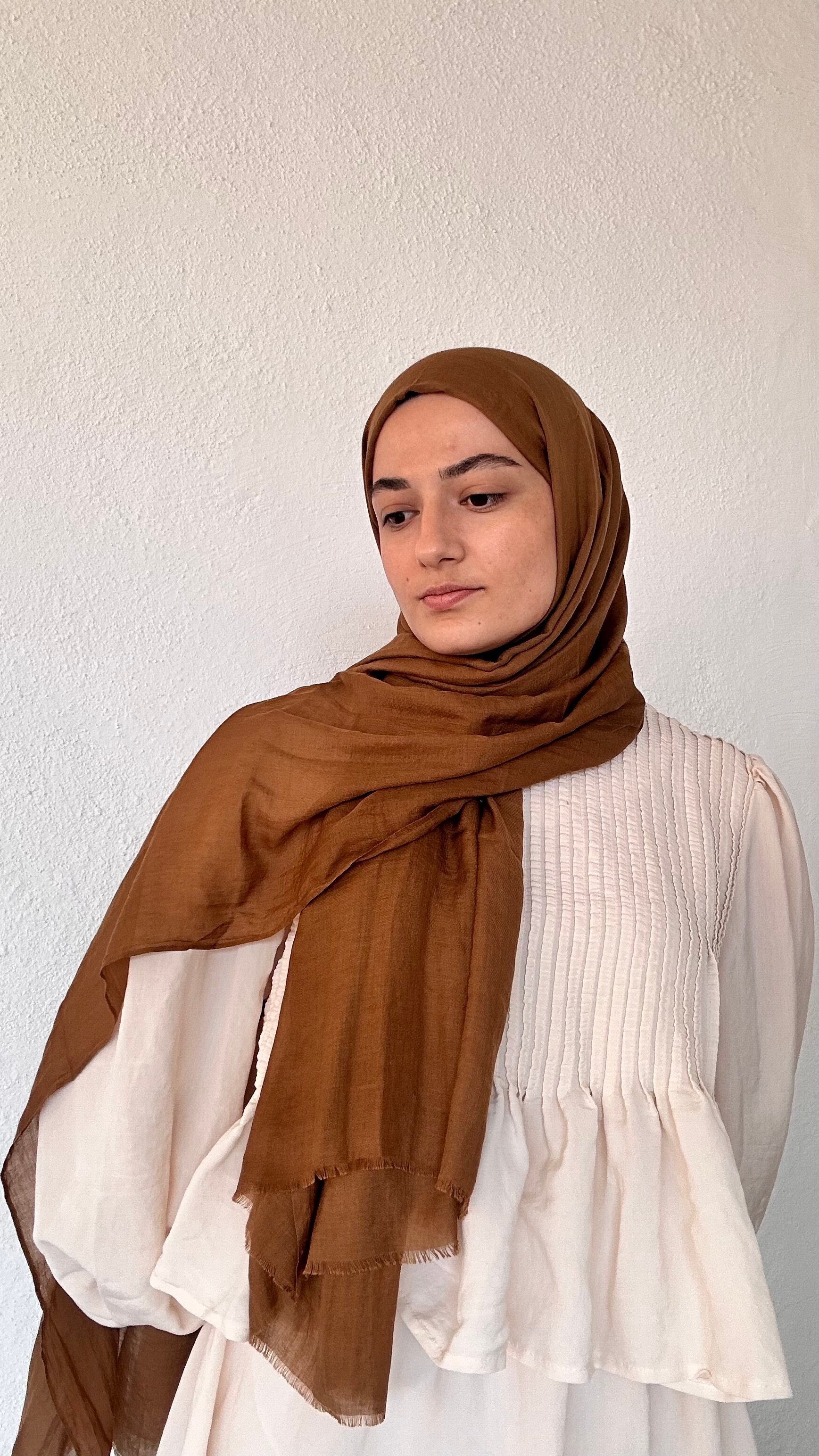 Aira Comfort Şal - Koyu Bronz