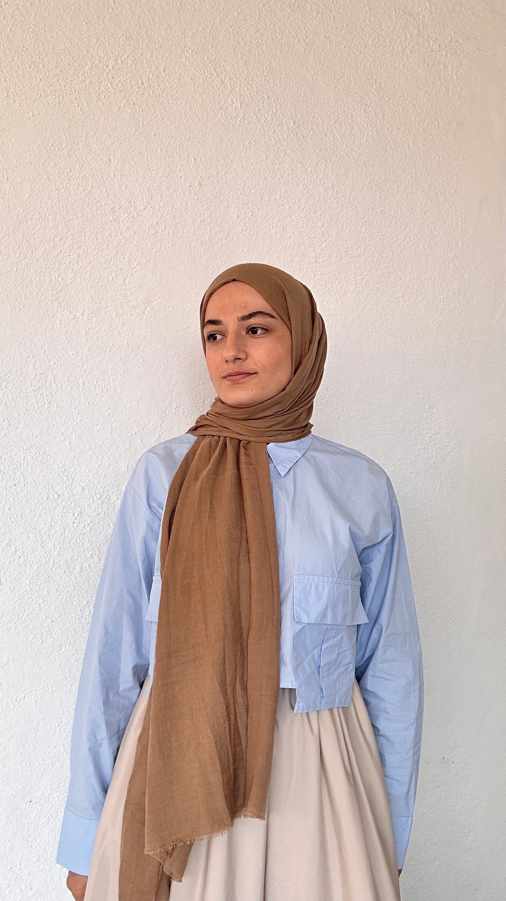 Aira Comfort Şal - Antik Bej