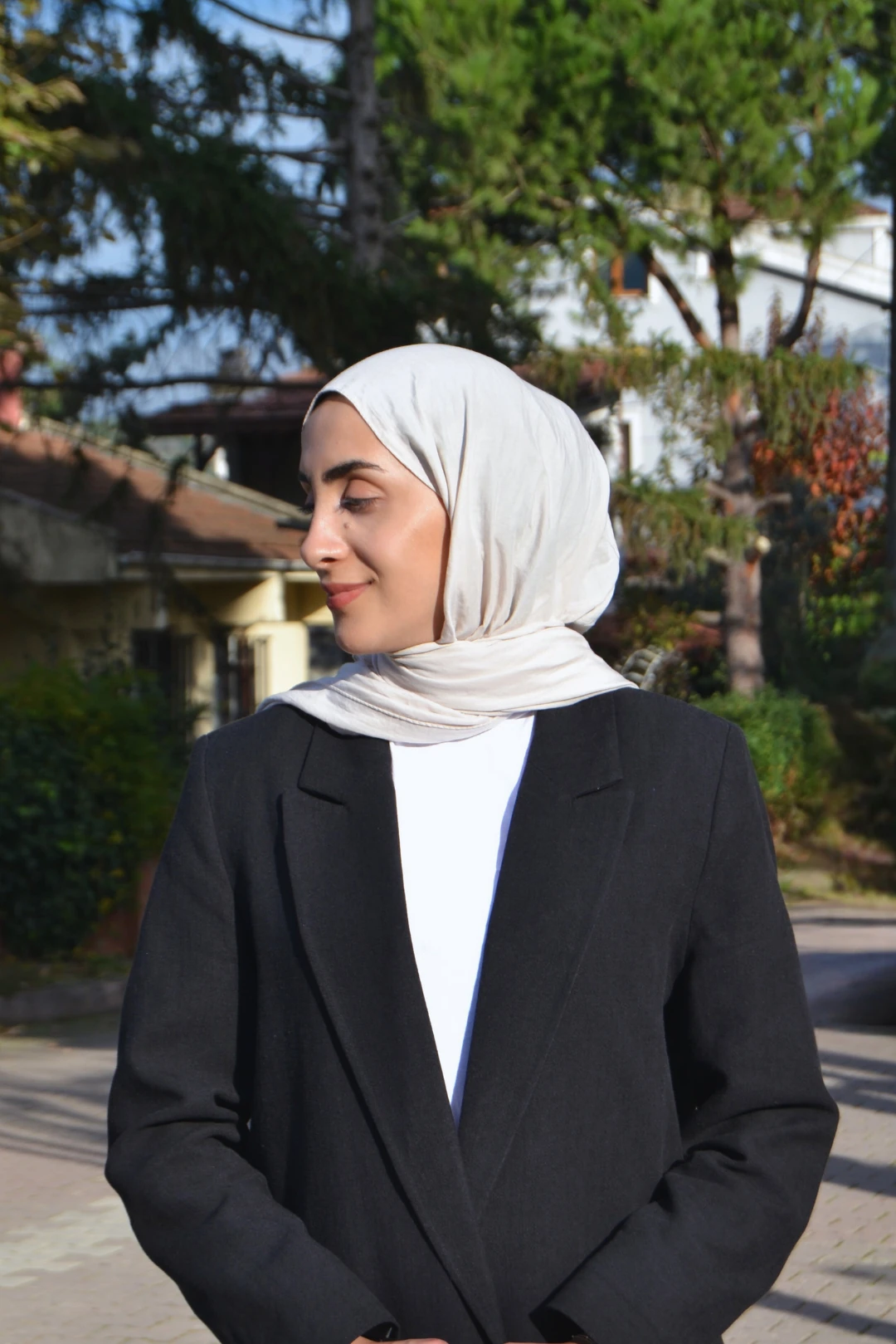 Nue Organic Pamuk Şal - Taş