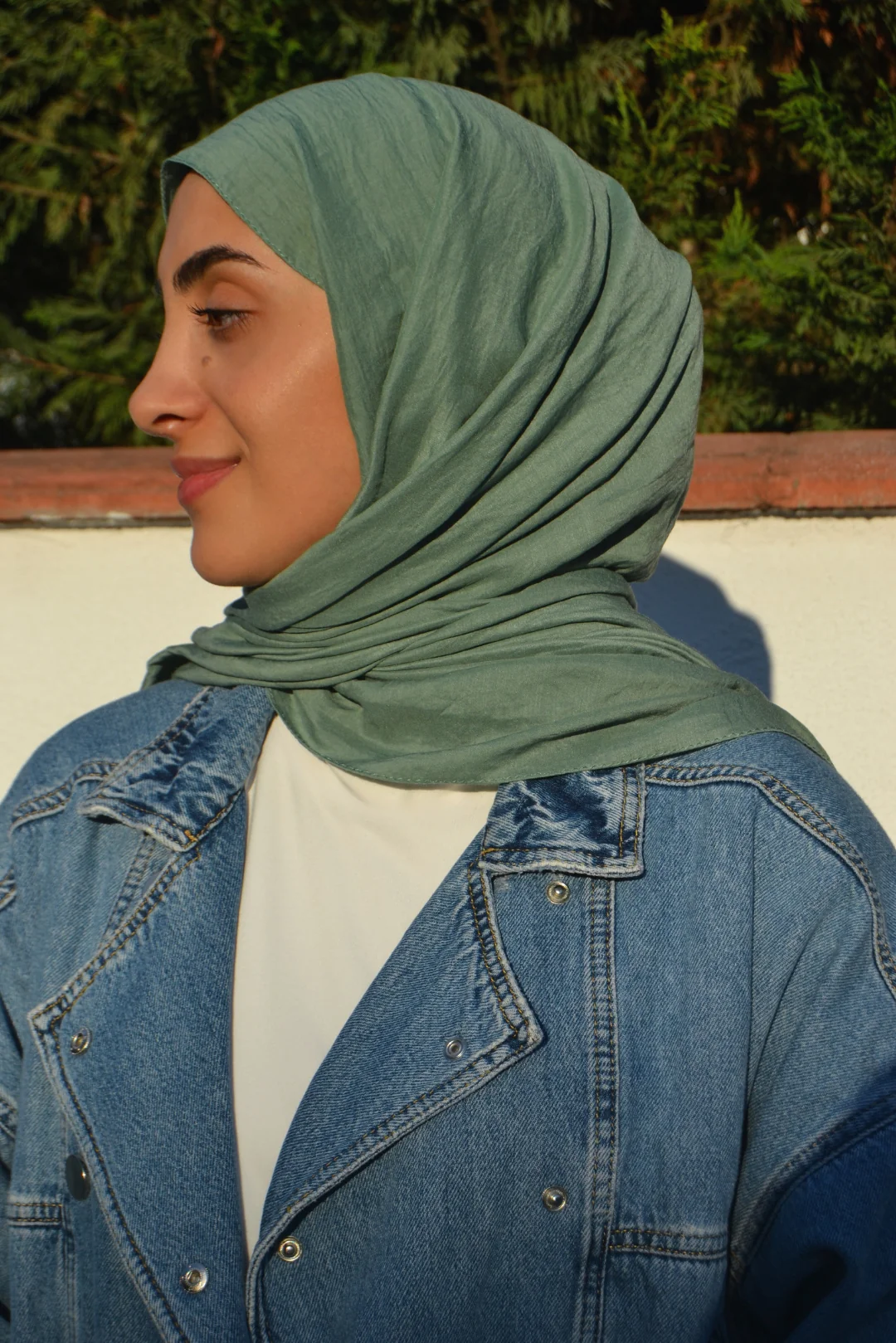 Nue Organic Pamuk Şal - Mint