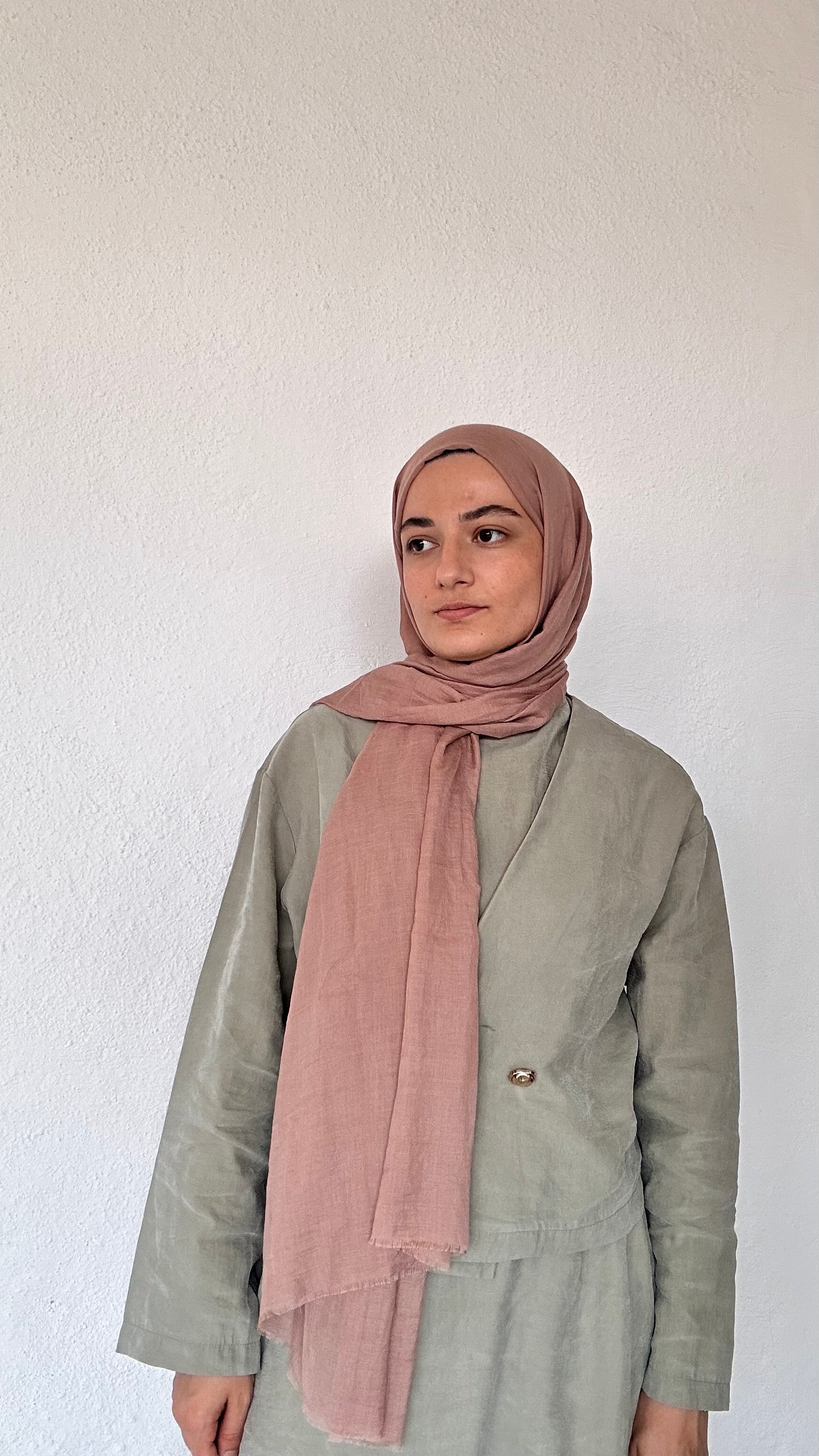Aira Comfort Şal - Soft Gülkurusu