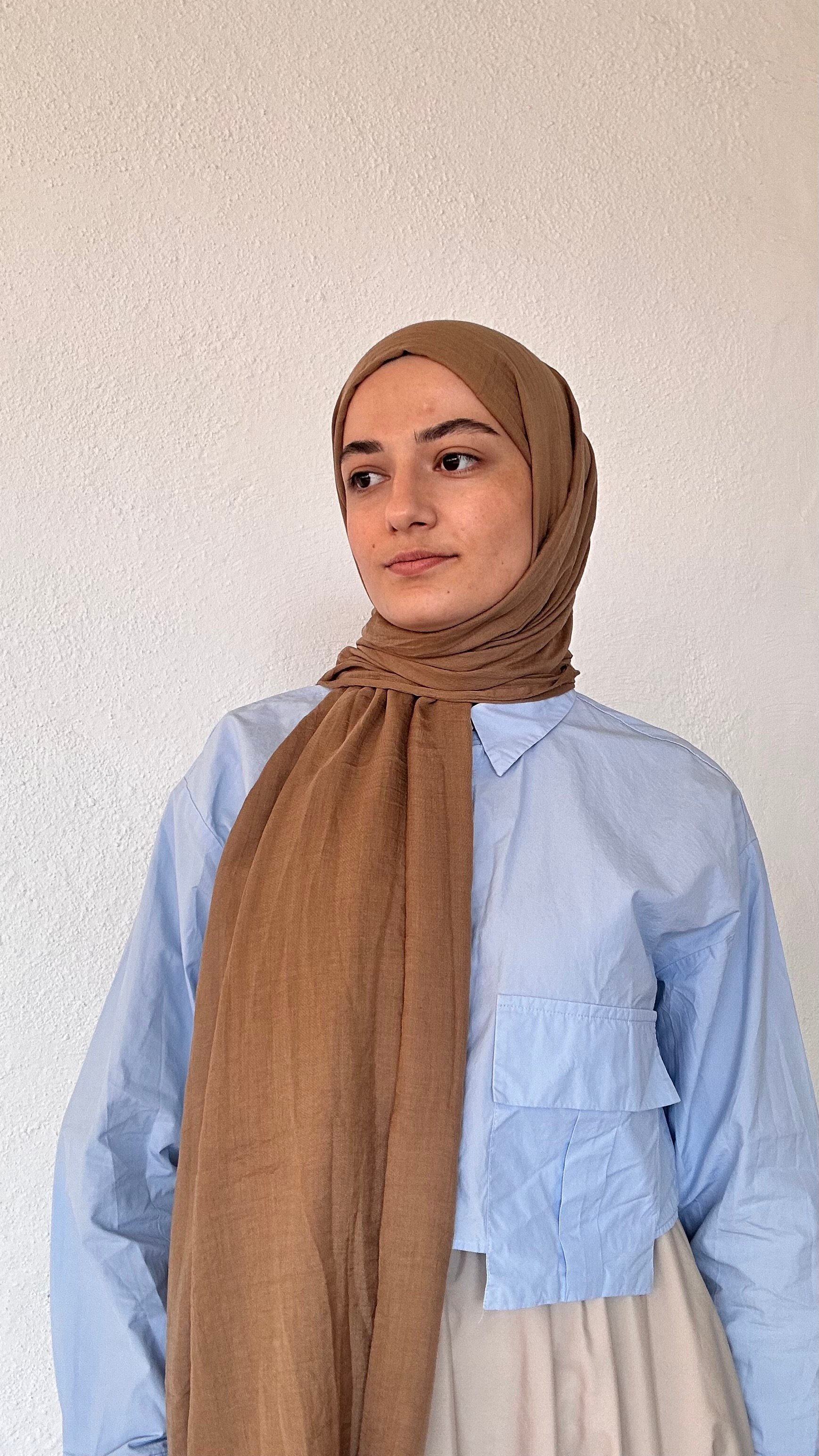 Aira Comfort Şal - Antik Bej