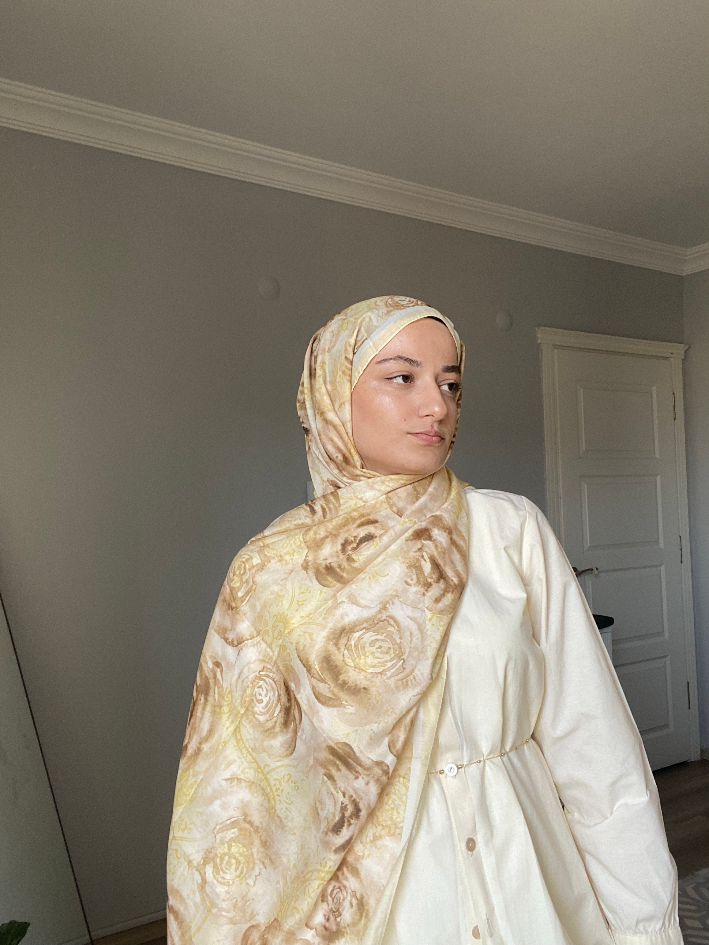 ROSE PAMUK SOFT- butter yellow