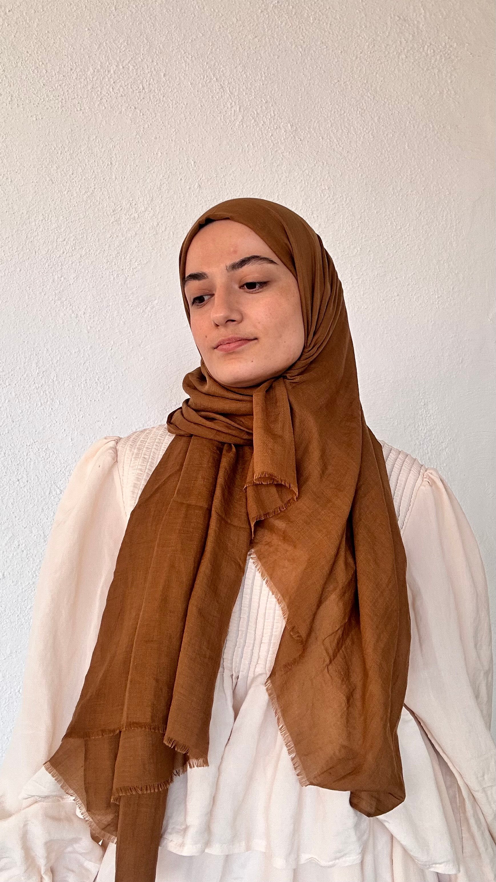 Aira Comfort Şal - Koyu Bronz