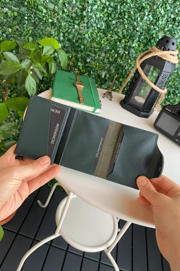 Women Wallet, Leather Wallet, Trendy Wallet, Stylish Wallet, Leather Purse Zipper, Card Holder Wallet For Her, Credit Card Wallet, Gift Idea, Coin Pocket