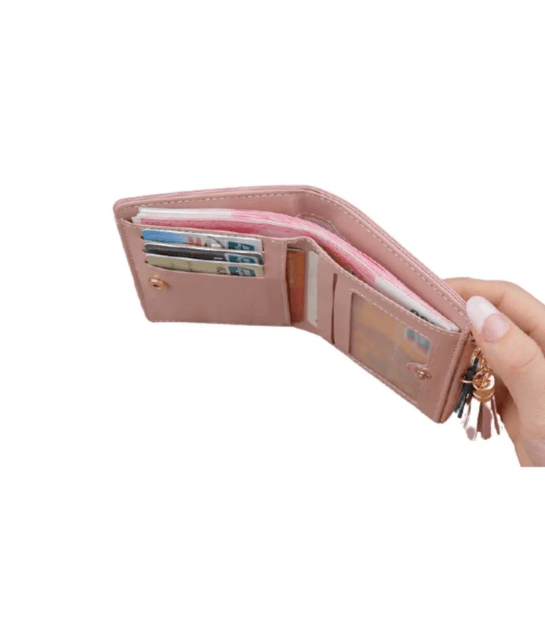 Women Leather Wallet, Card Holder, Cash Wallet, Leather Purse Zipper, Card Holder Wallet For Her, Credit Card Wallet, Gift Idea, Coin Pocket