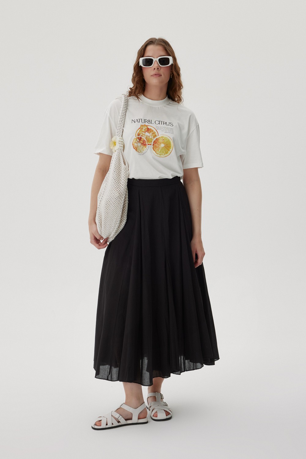 NATURAL CITRUS BASKILI T SHIRT