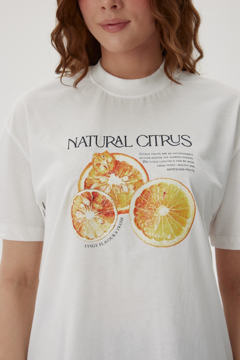 NATURAL CITRUS BASKILI T SHIRT