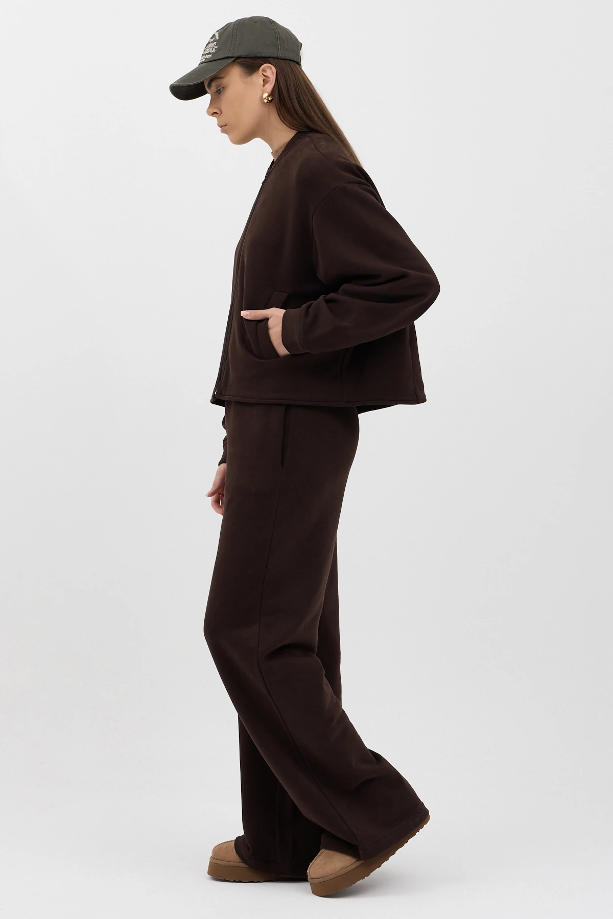 Rhone Hakim Yaka Üç İplik Bomber Ceket