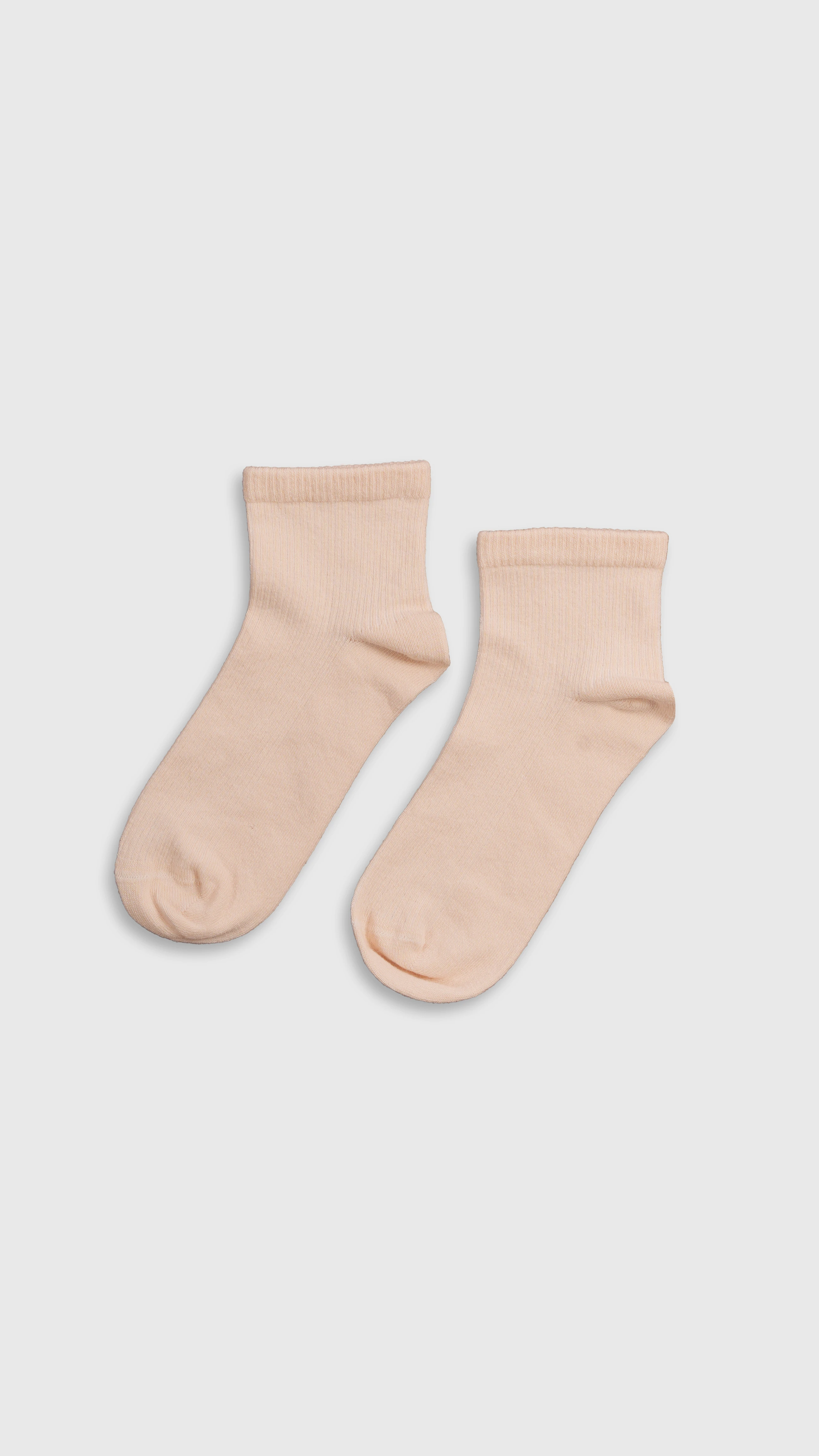 Fitilli Örme Soket Çorap