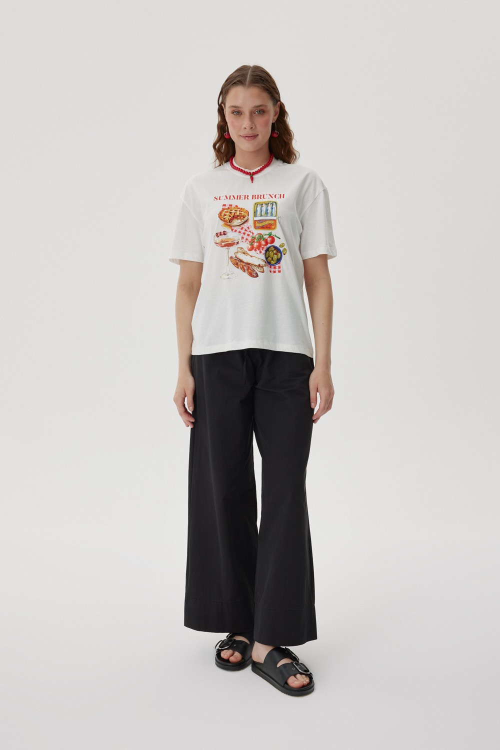 SUMMER BRUNCH Printed T-Shirt