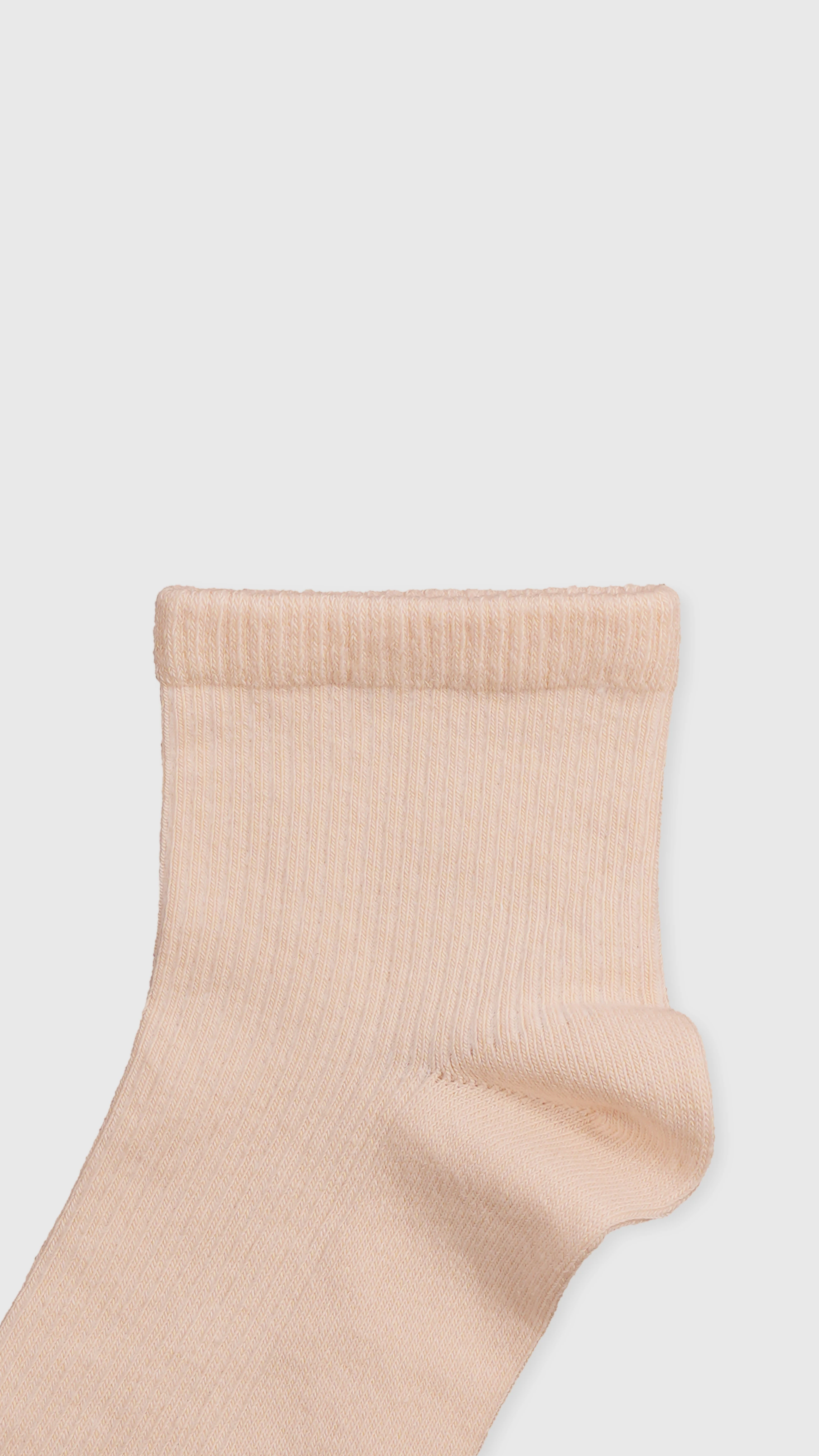 Fitilli Örme Soket Çorap