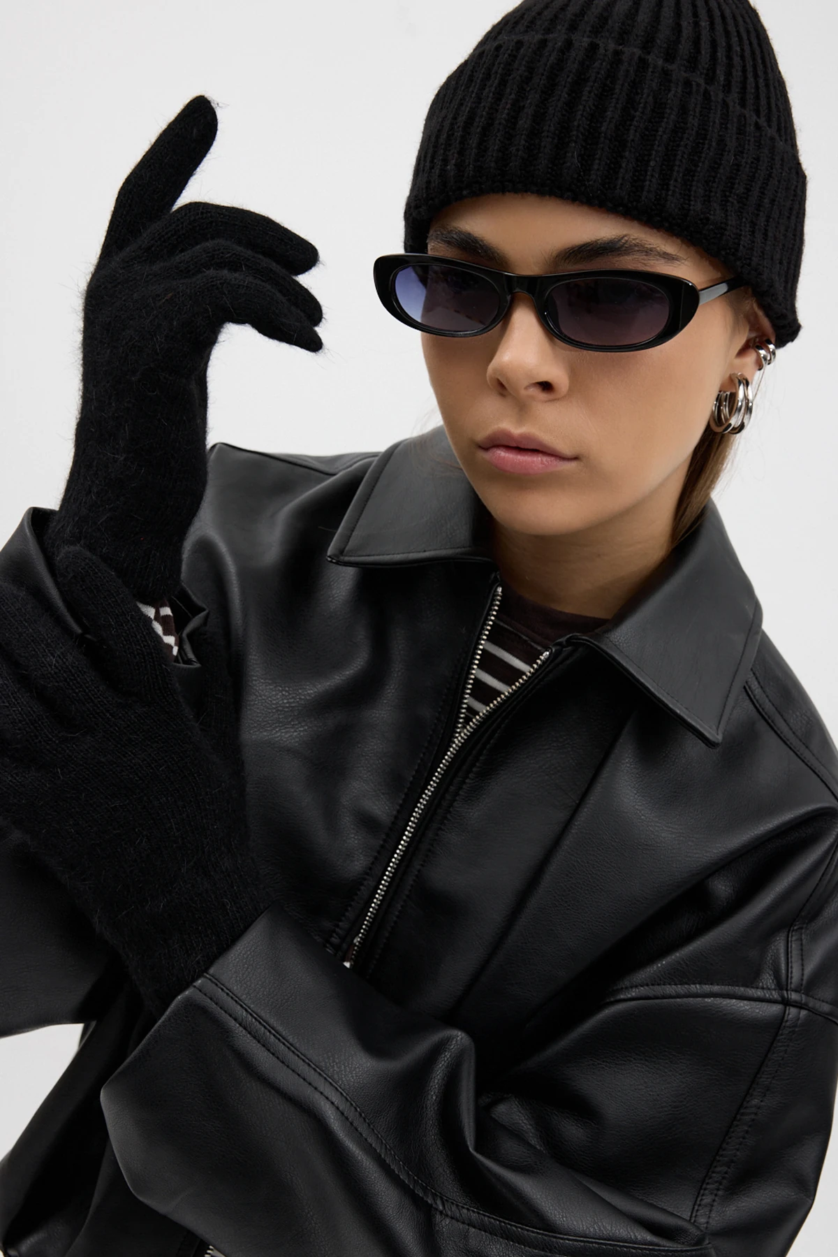 Sakal Örme İplik Eldiven