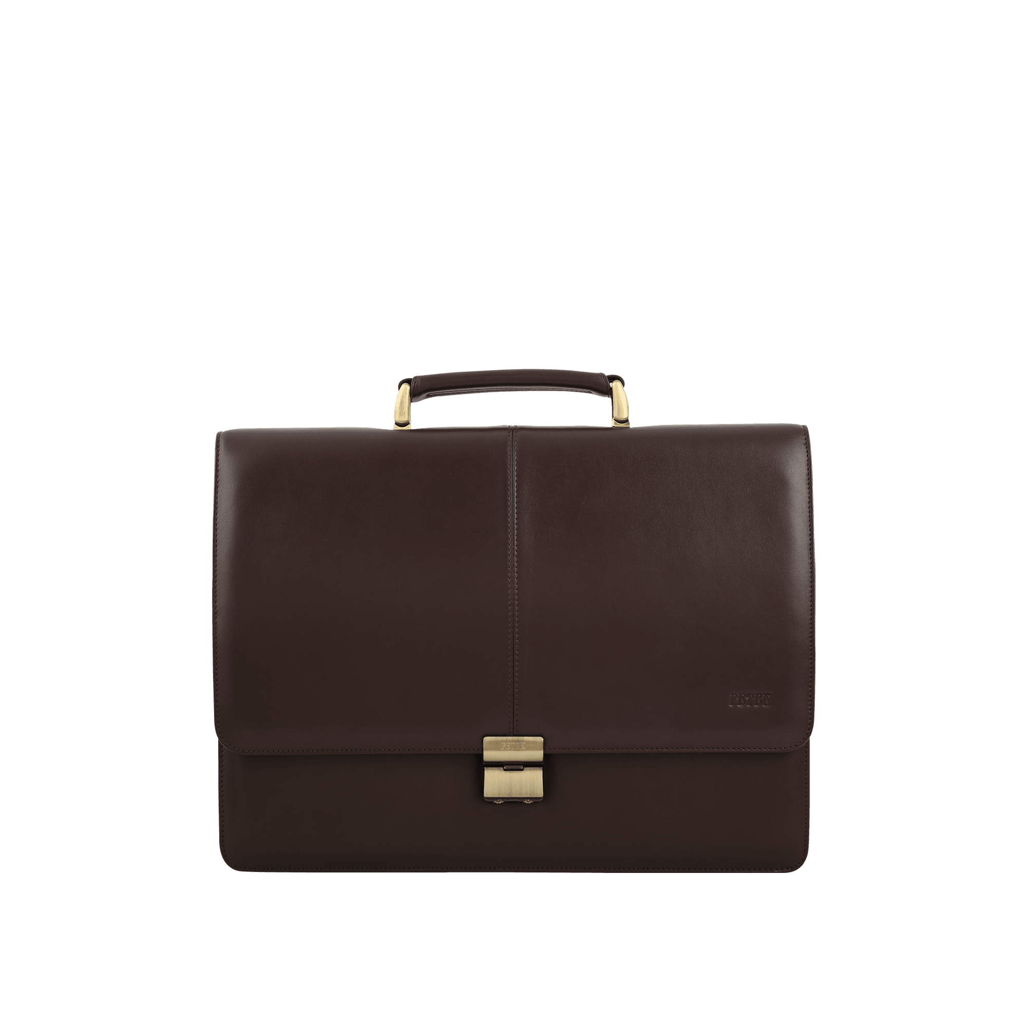 Petek Men's Briefcases Dark Brown