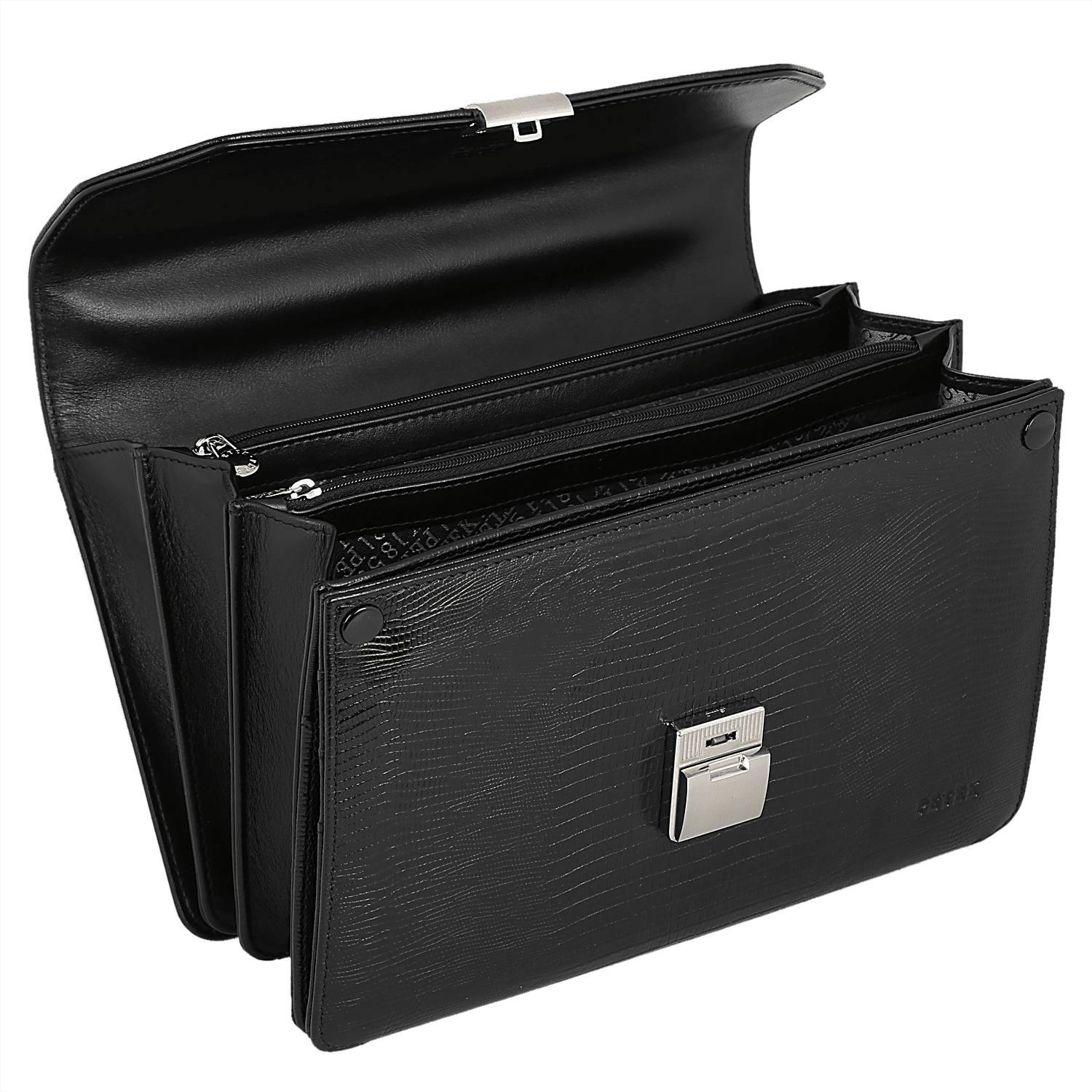 Petek Men's Briefcases Black 