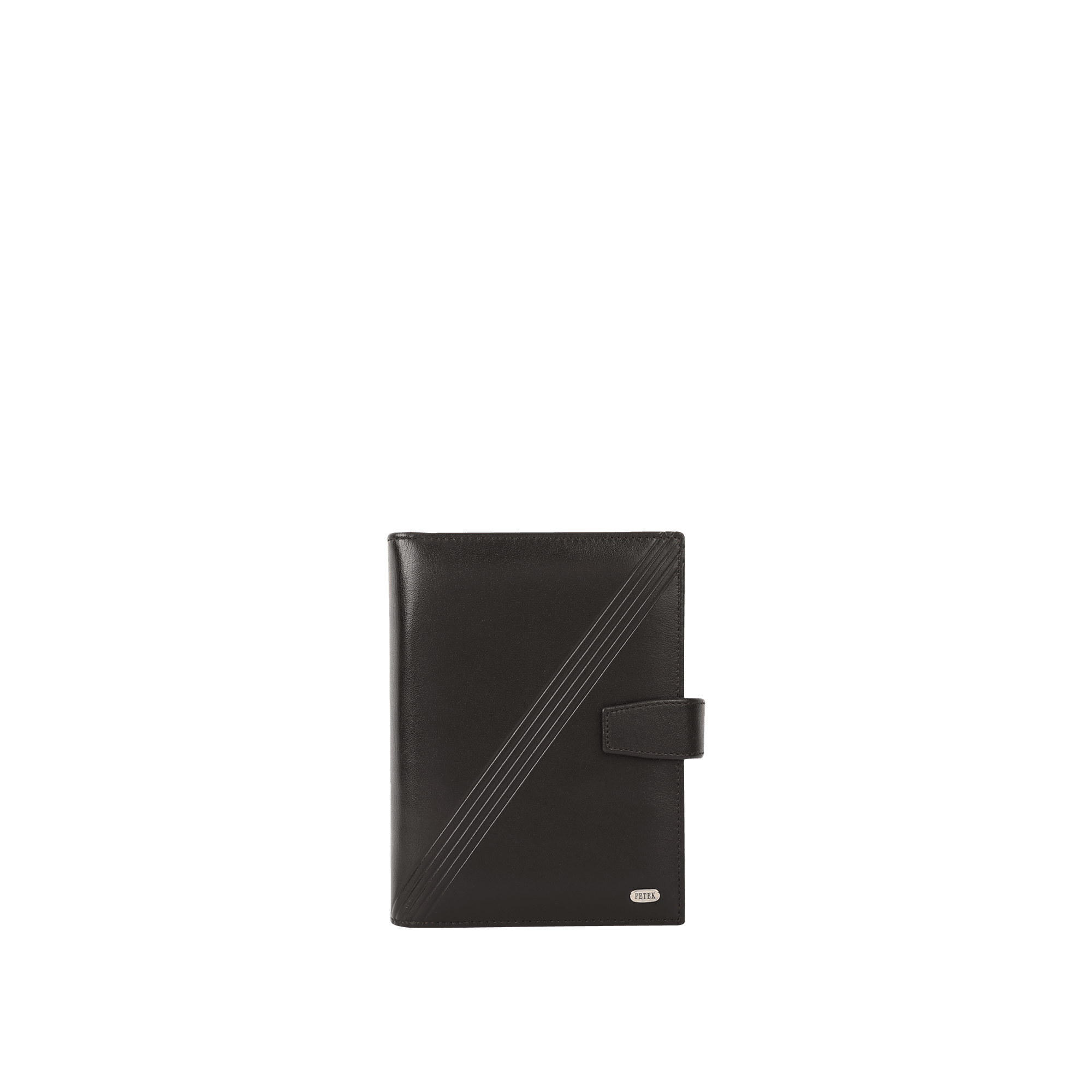 Petek Dark Brown Leather Mechanism Agenda