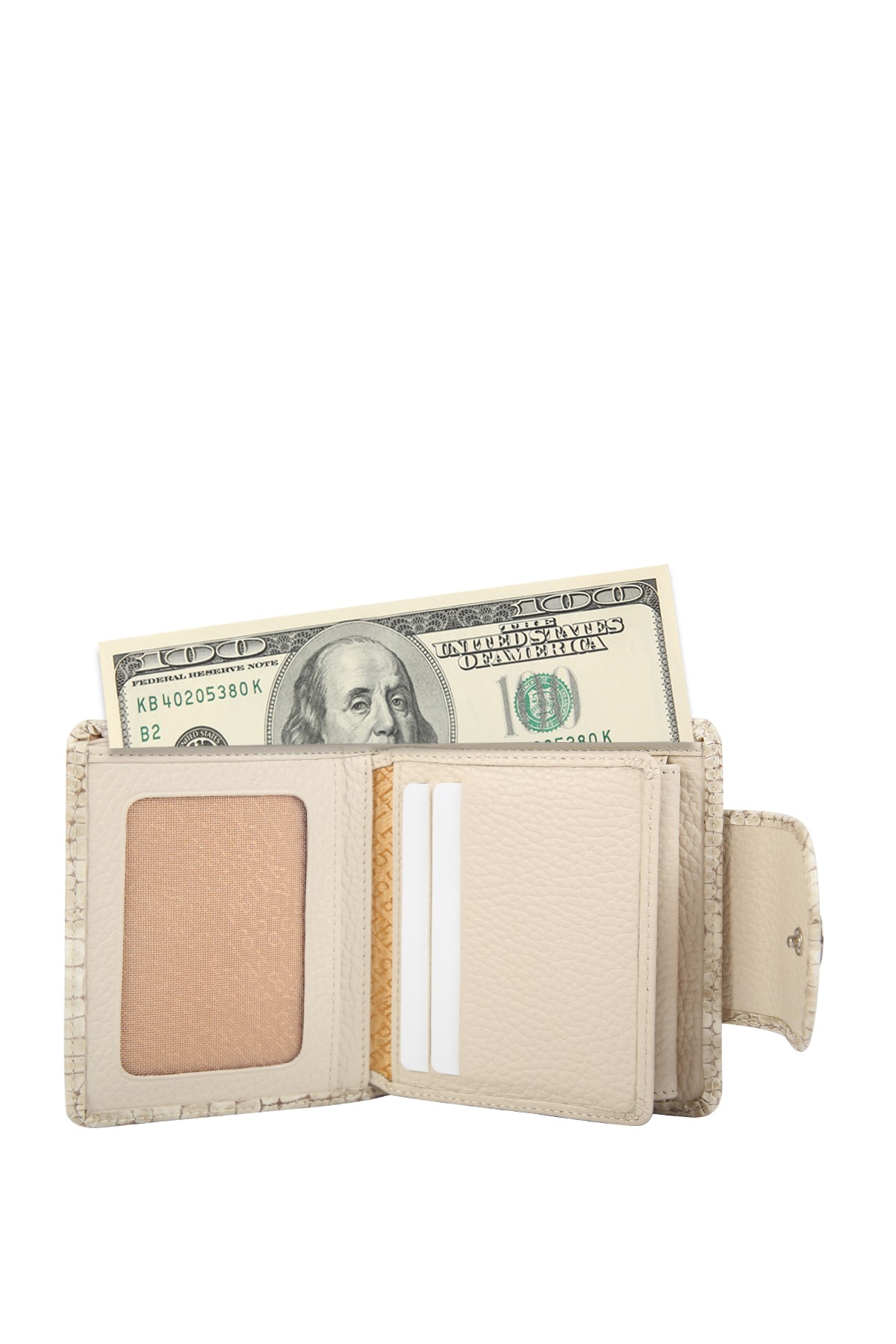 Petek Women's Wallet Beige