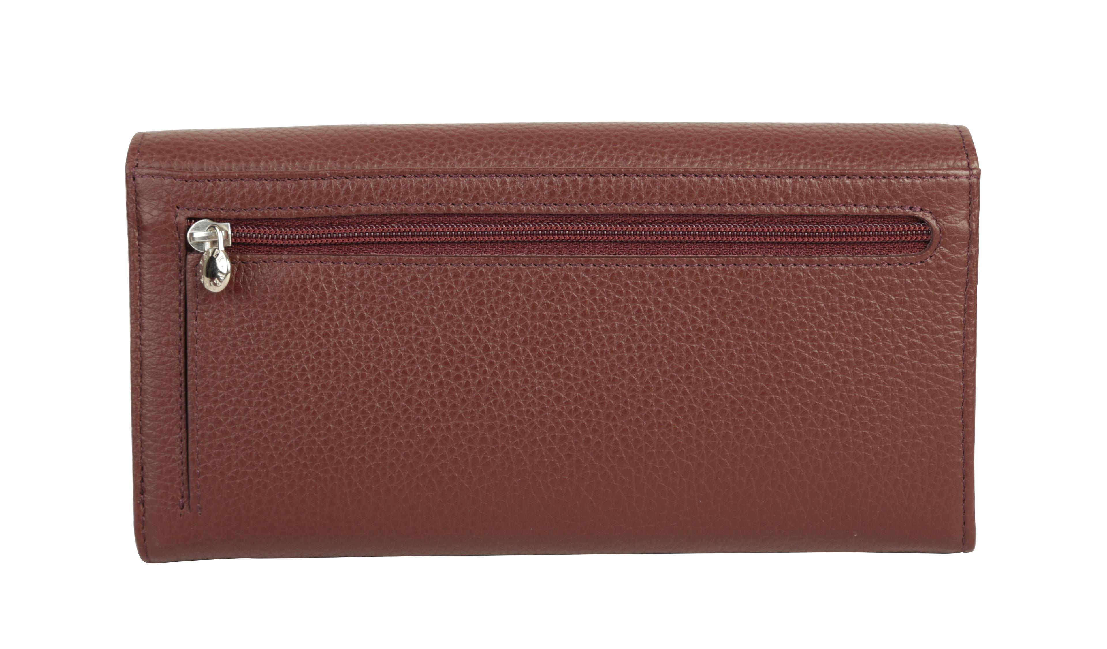 Petek Women's Wallet Burgundy