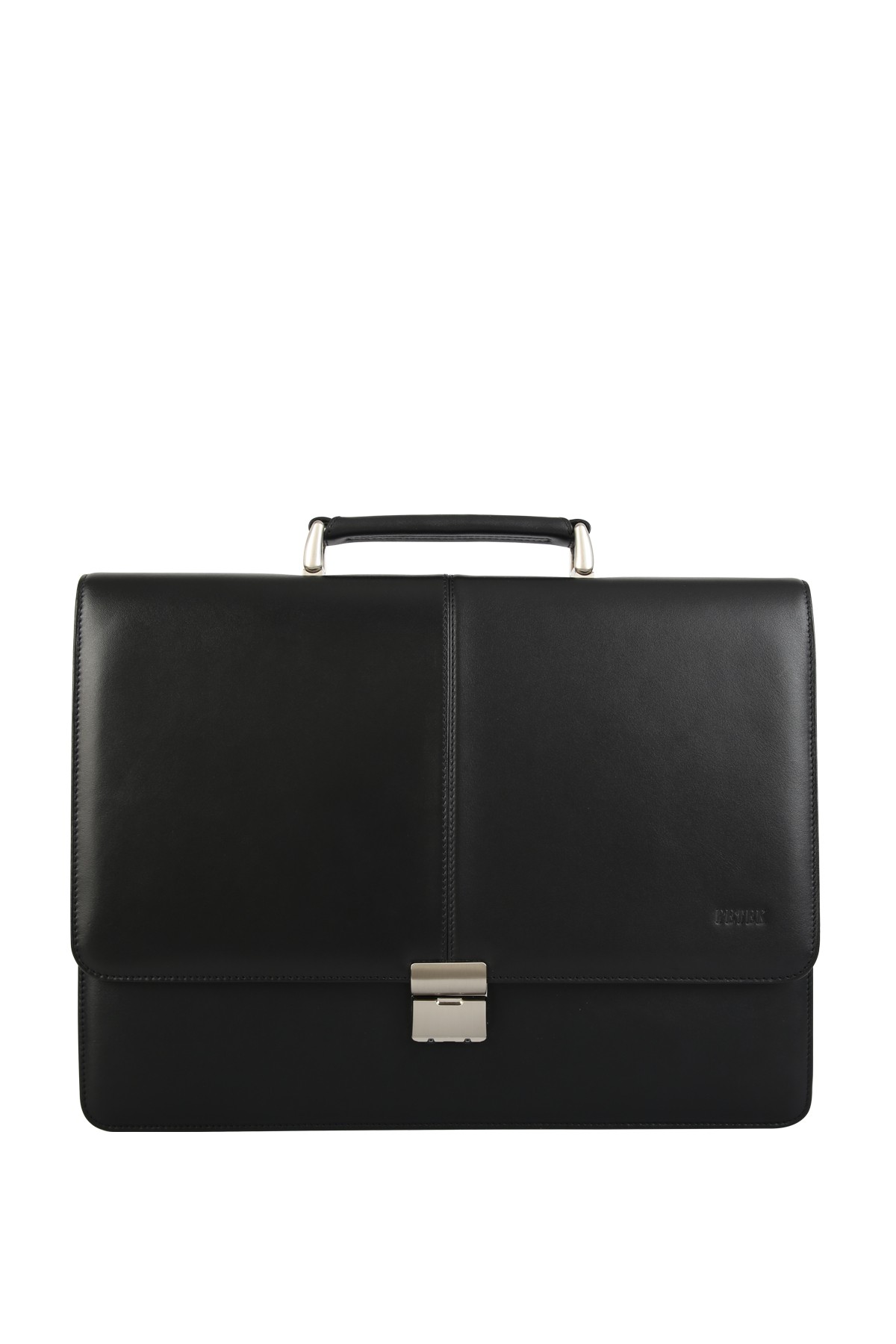 Petek Men's Briefcases Black